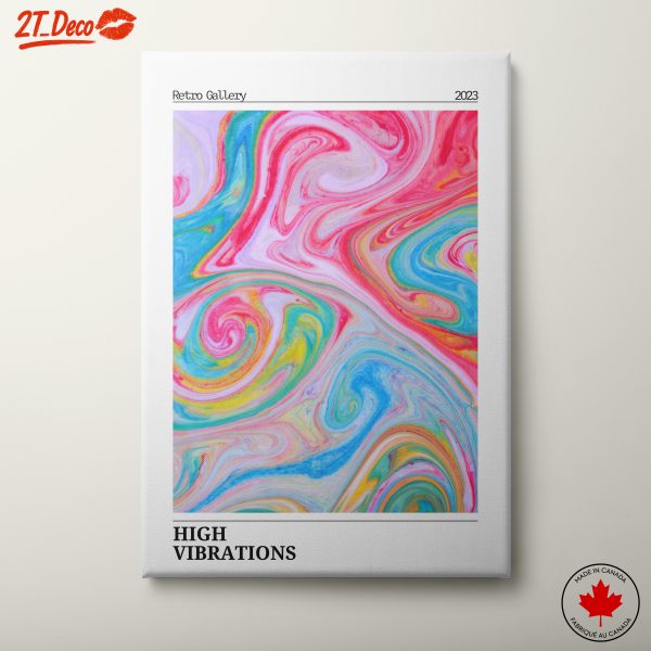 Colorful Abstract Swirls for Modern Decor