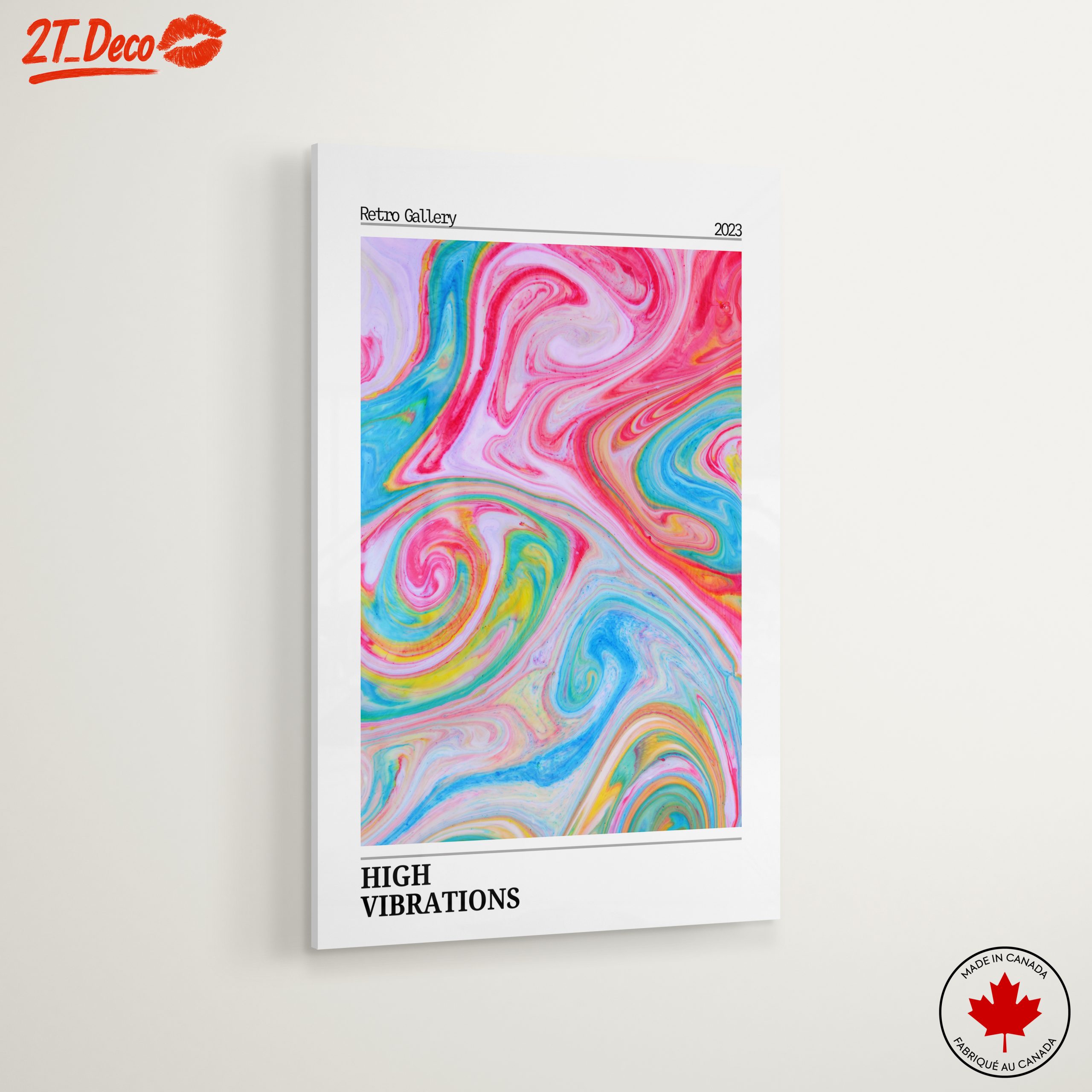 Colorful Abstract Swirls for Modern Decor - Image 6