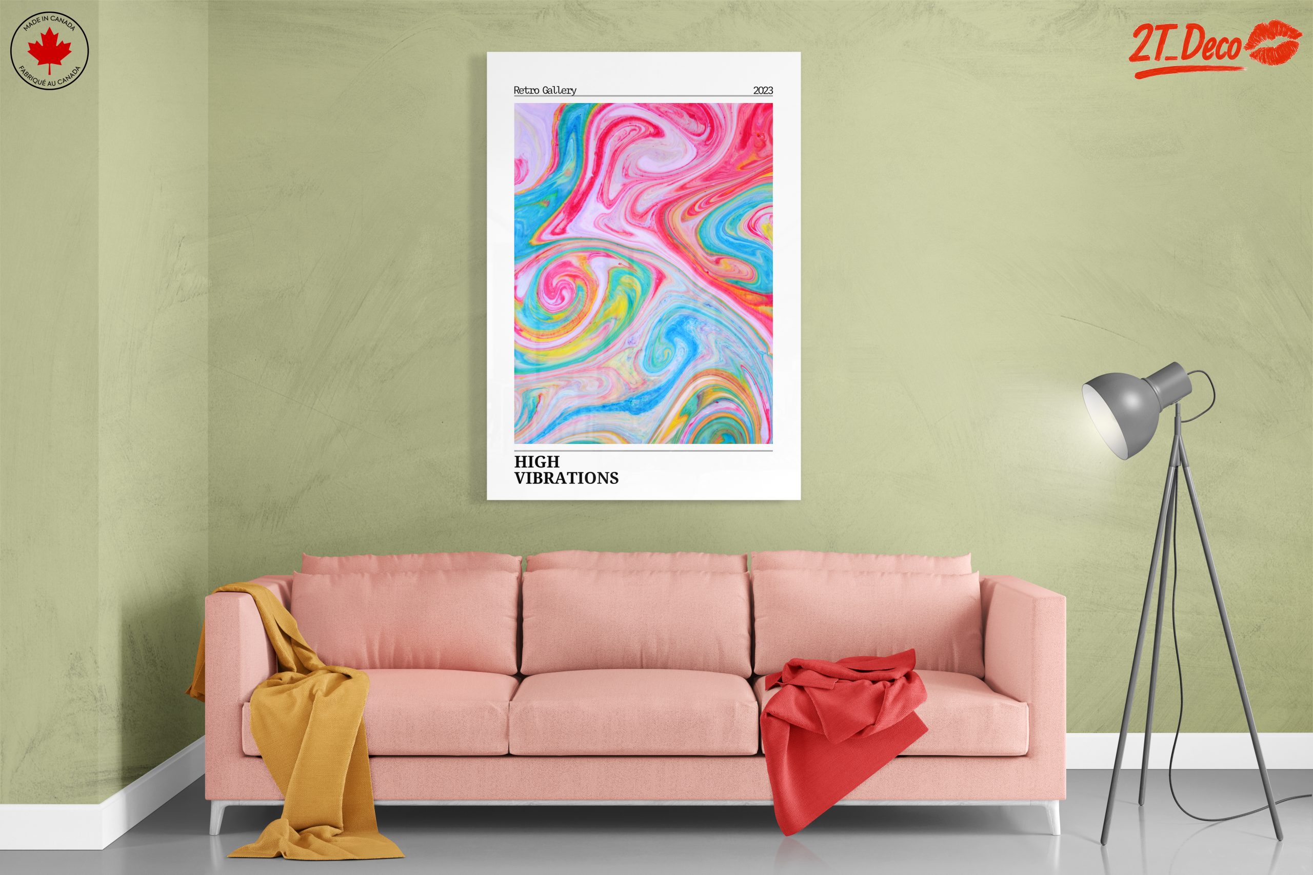 Colorful Abstract Swirls for Modern Decor - Image 7