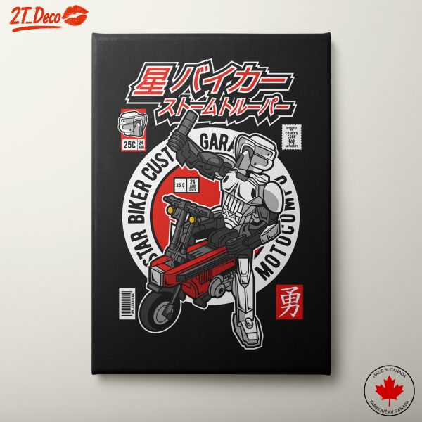 Anime Biker Character Art