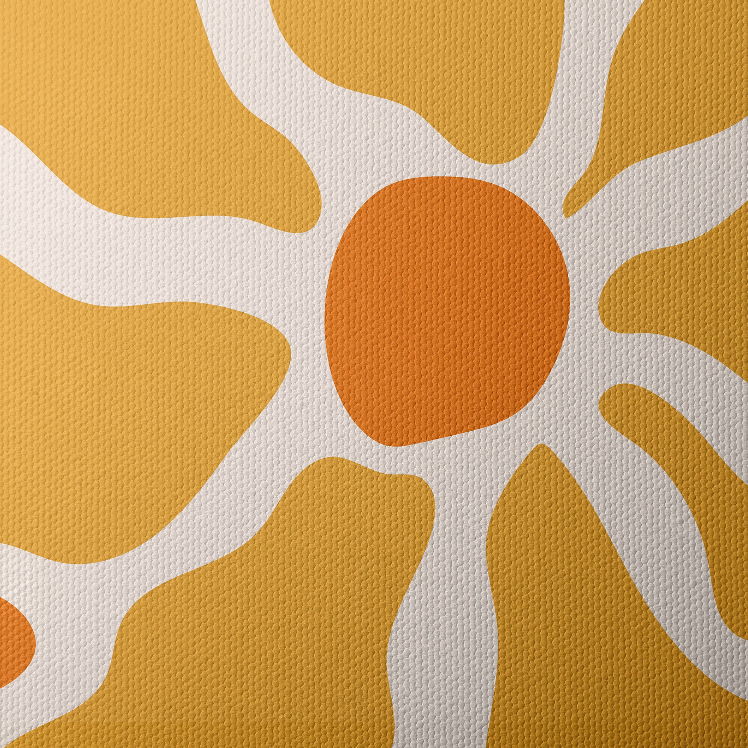 Warm Abstract Sunburst Design - Image 4
