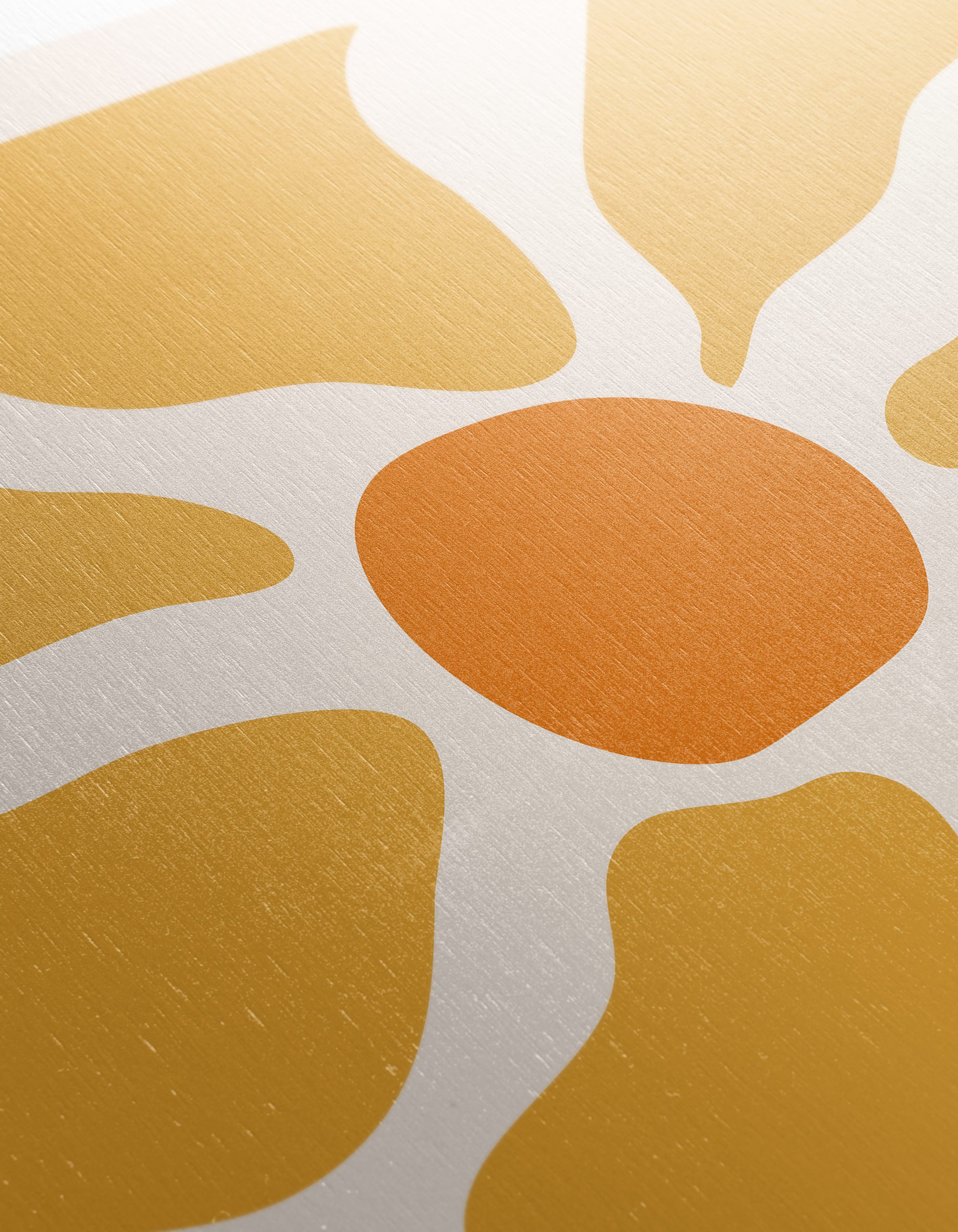Warm Abstract Sunburst Design - Image 12