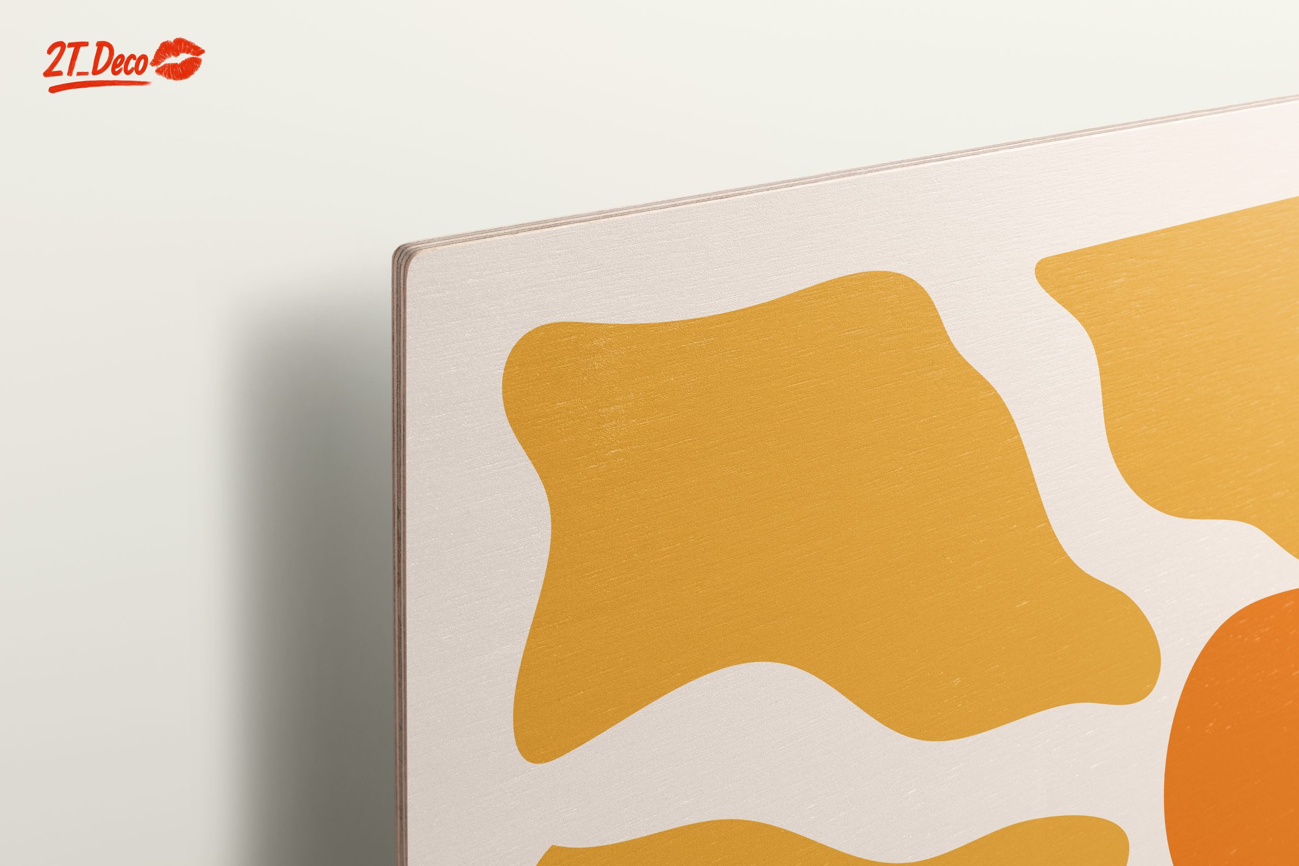 Warm Abstract Sunburst Design - Image 15