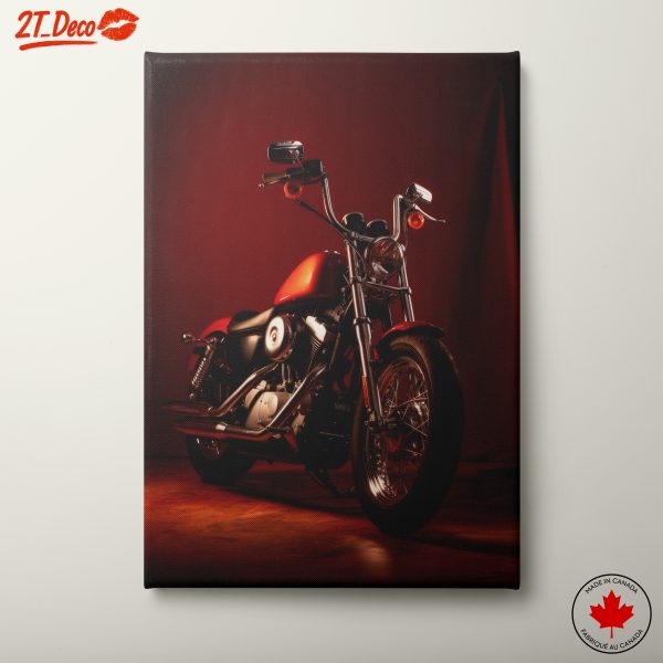Stunning Motorcycle Close-Up Art