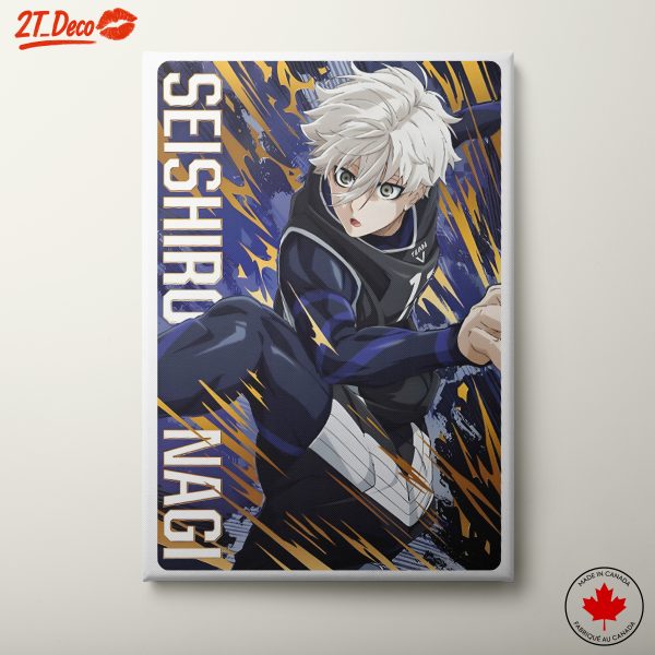 Seishiro Nagi from the Anime Blue Lock
