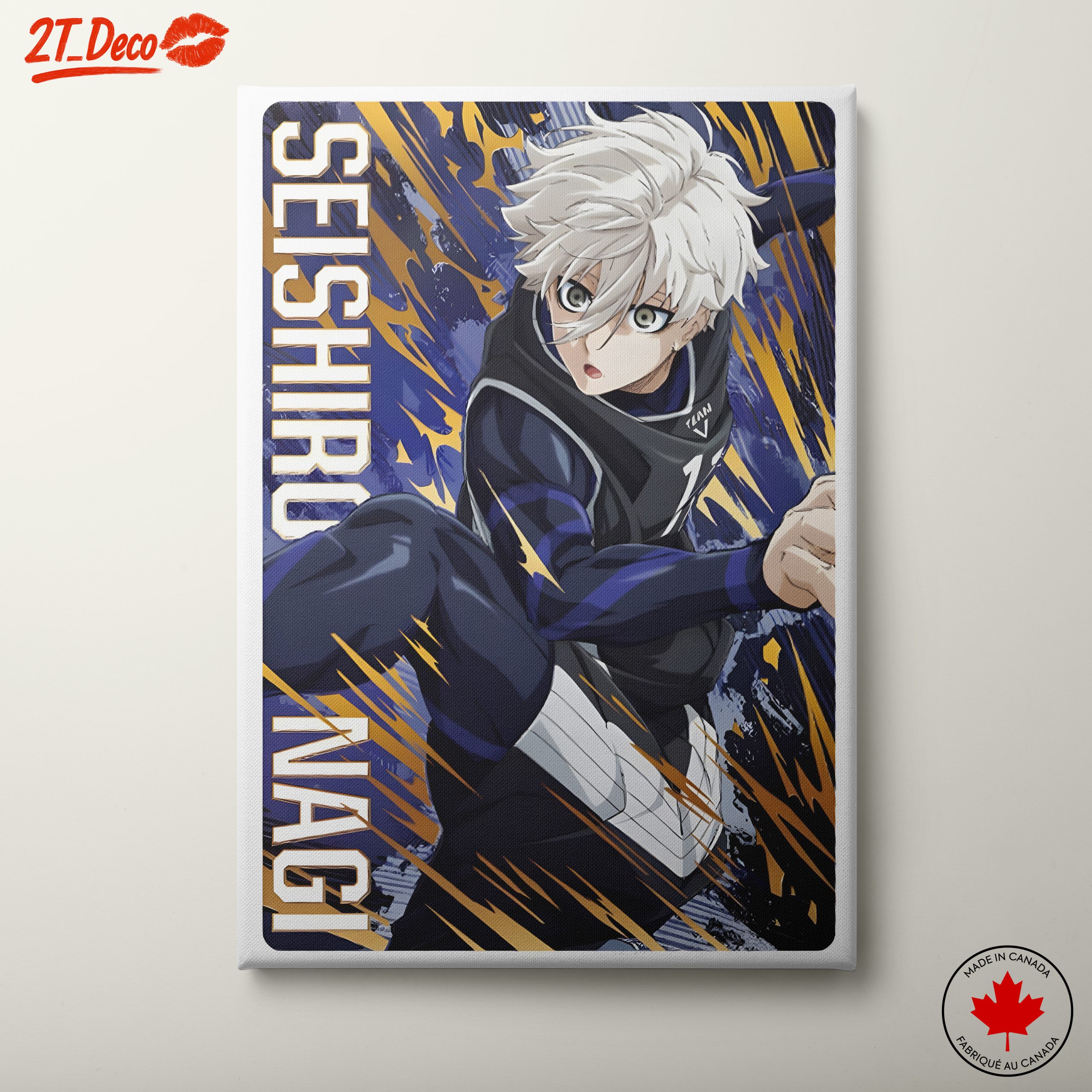 Seishiro Nagi from the Anime Blue Lock