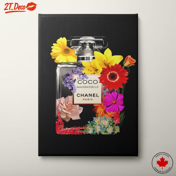Chanel Coco Mademoiselle Art with Flowers