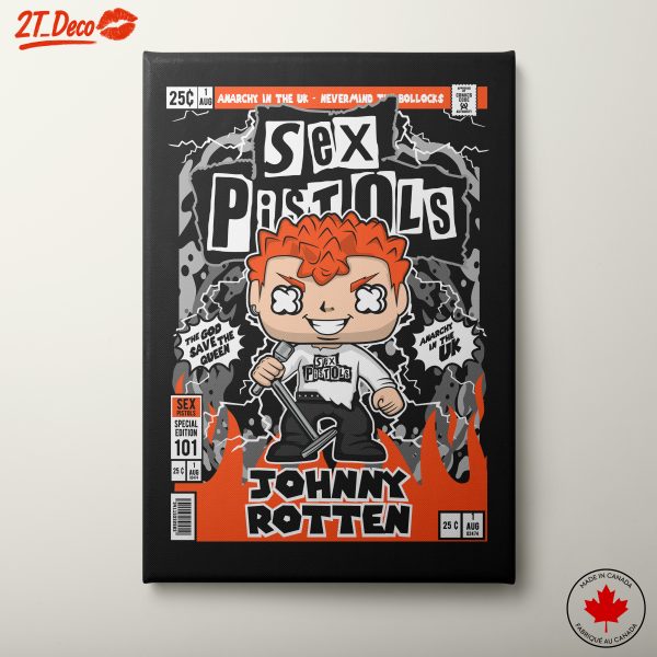 Johnny Rotten Punk Rock Art