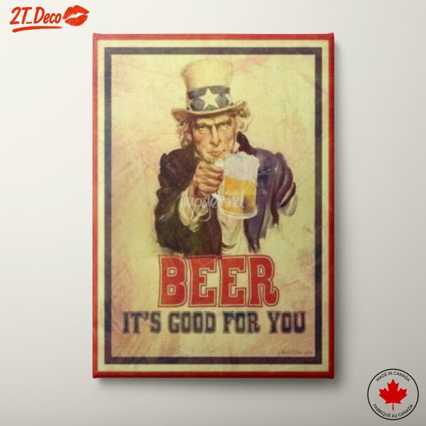 Vintage Beer Advertisement Art 2