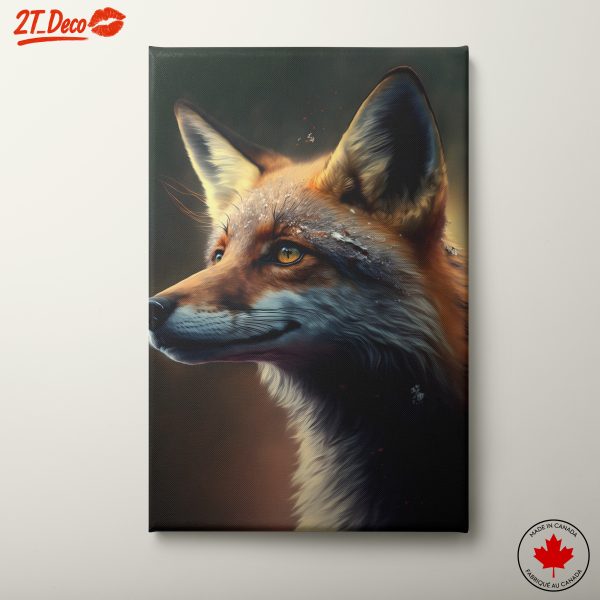 Majestic Fox Close-Up Art