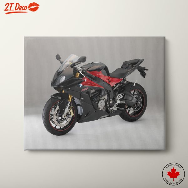 Sporty Motorcycle Side Profile