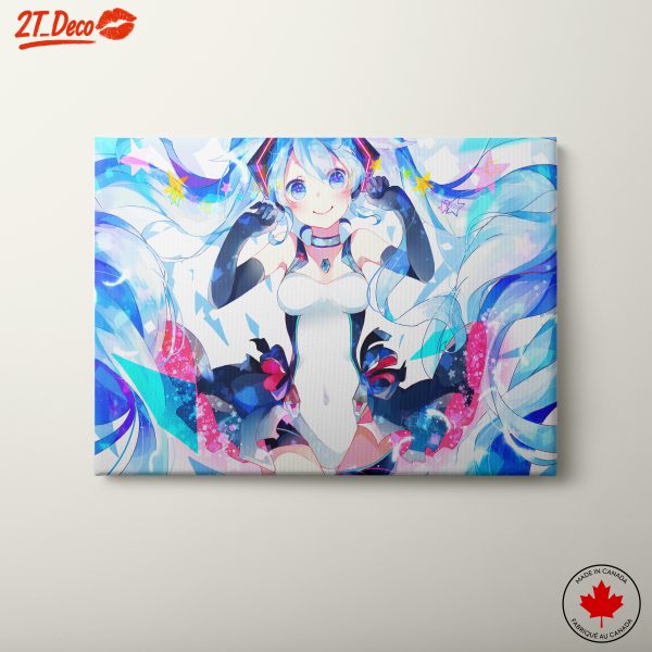 Vibrant Vocaloid Character Art
