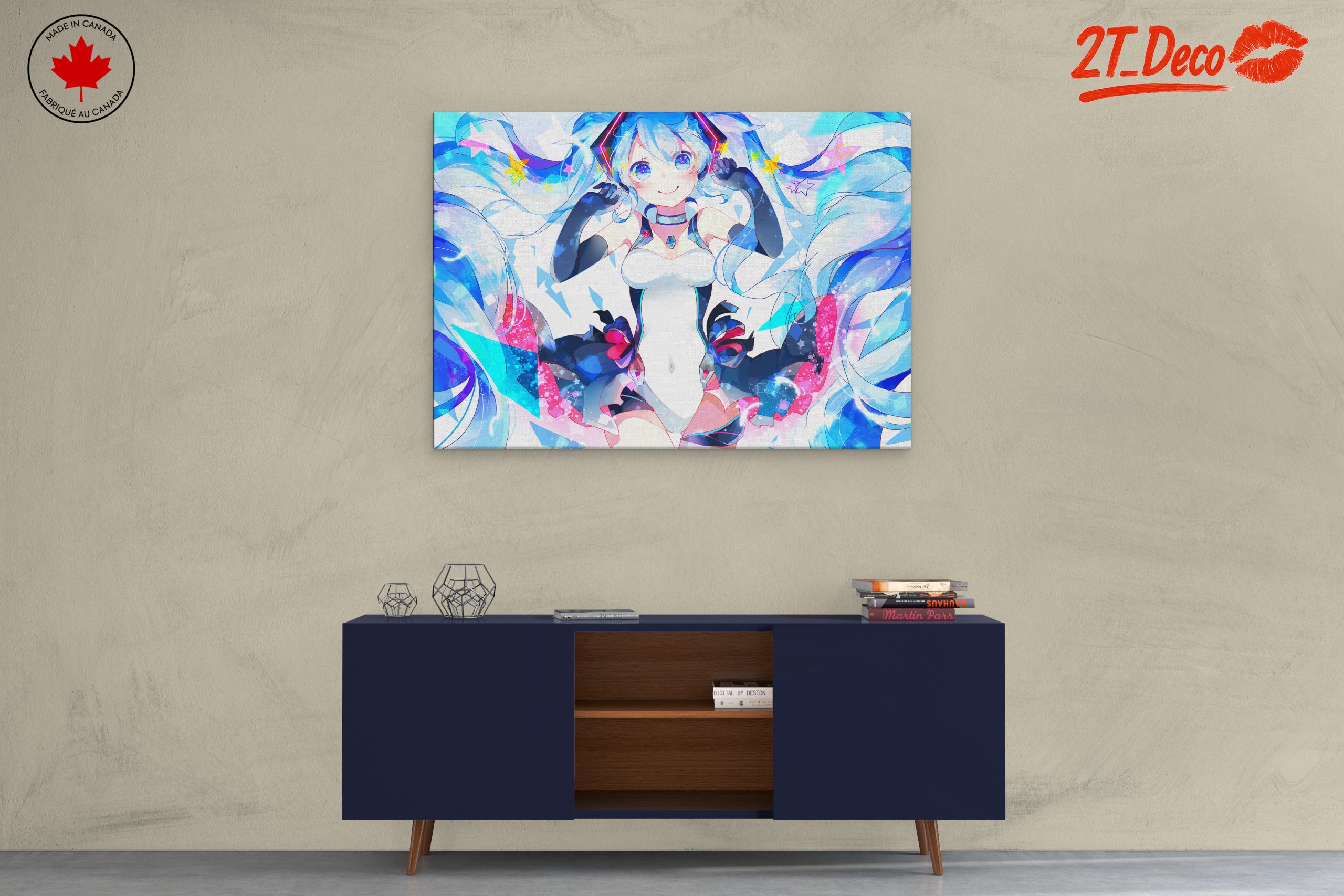 Vibrant Vocaloid Character Art - Image 3