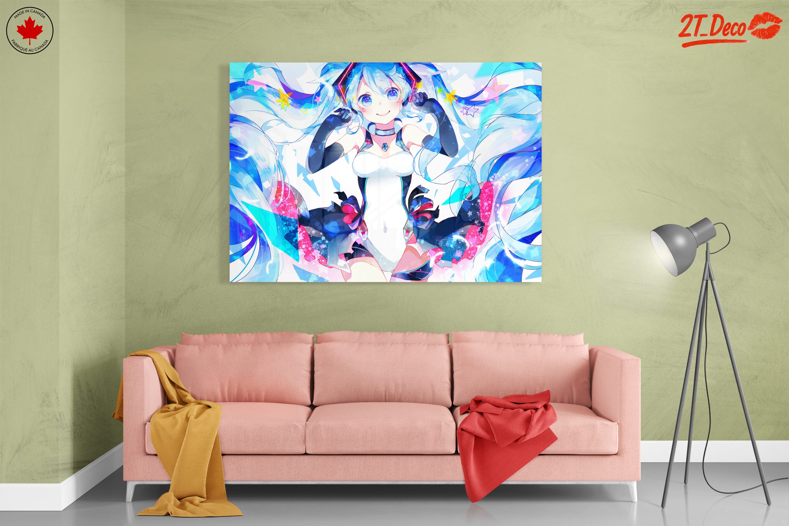 Vibrant Vocaloid Character Art - Image 7