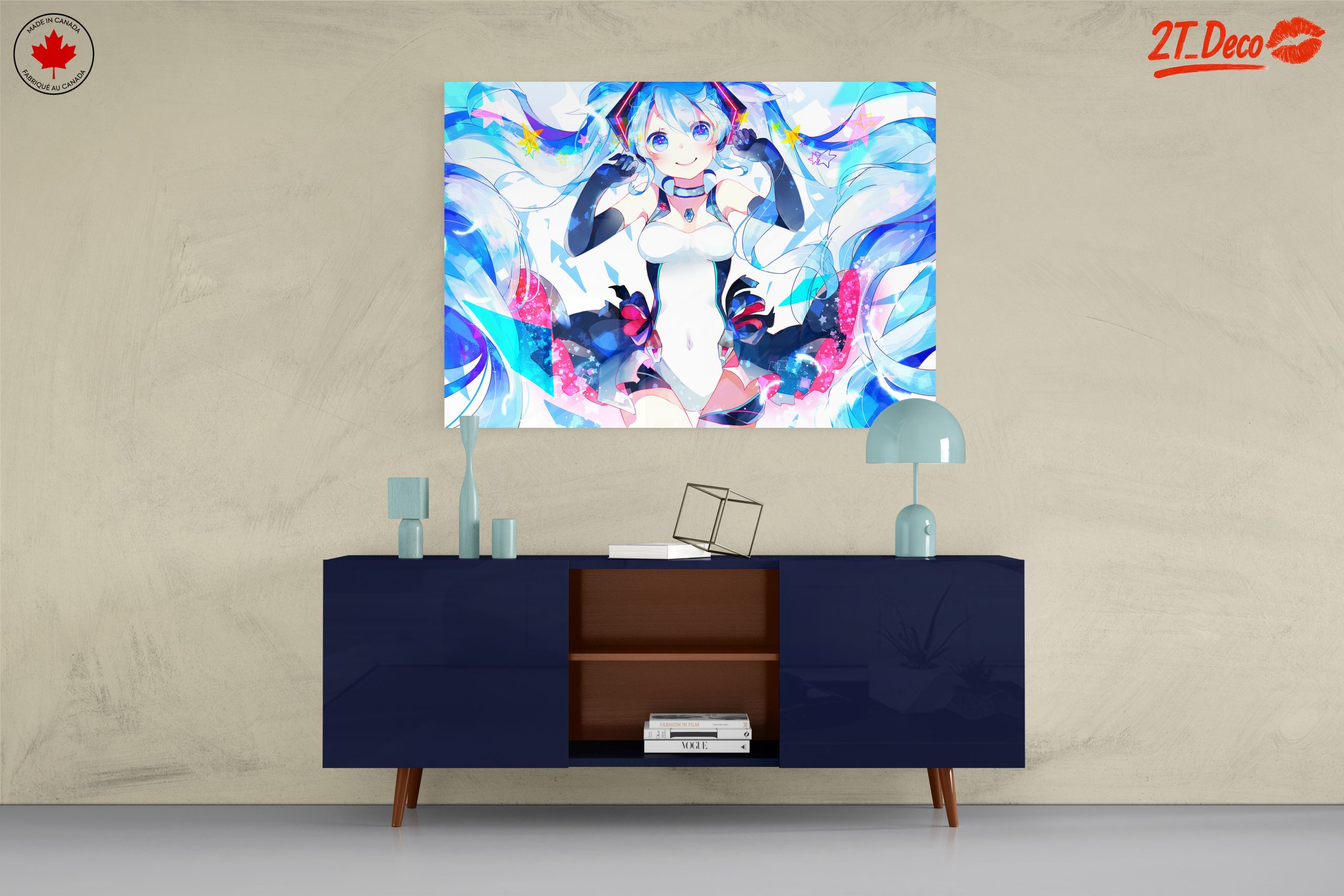 Vibrant Vocaloid Character Art - Image 8