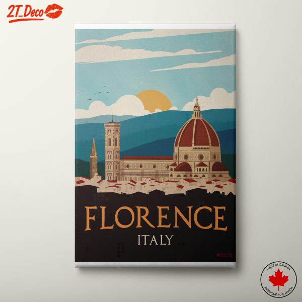 Stunning Italian City Landscape of Florence