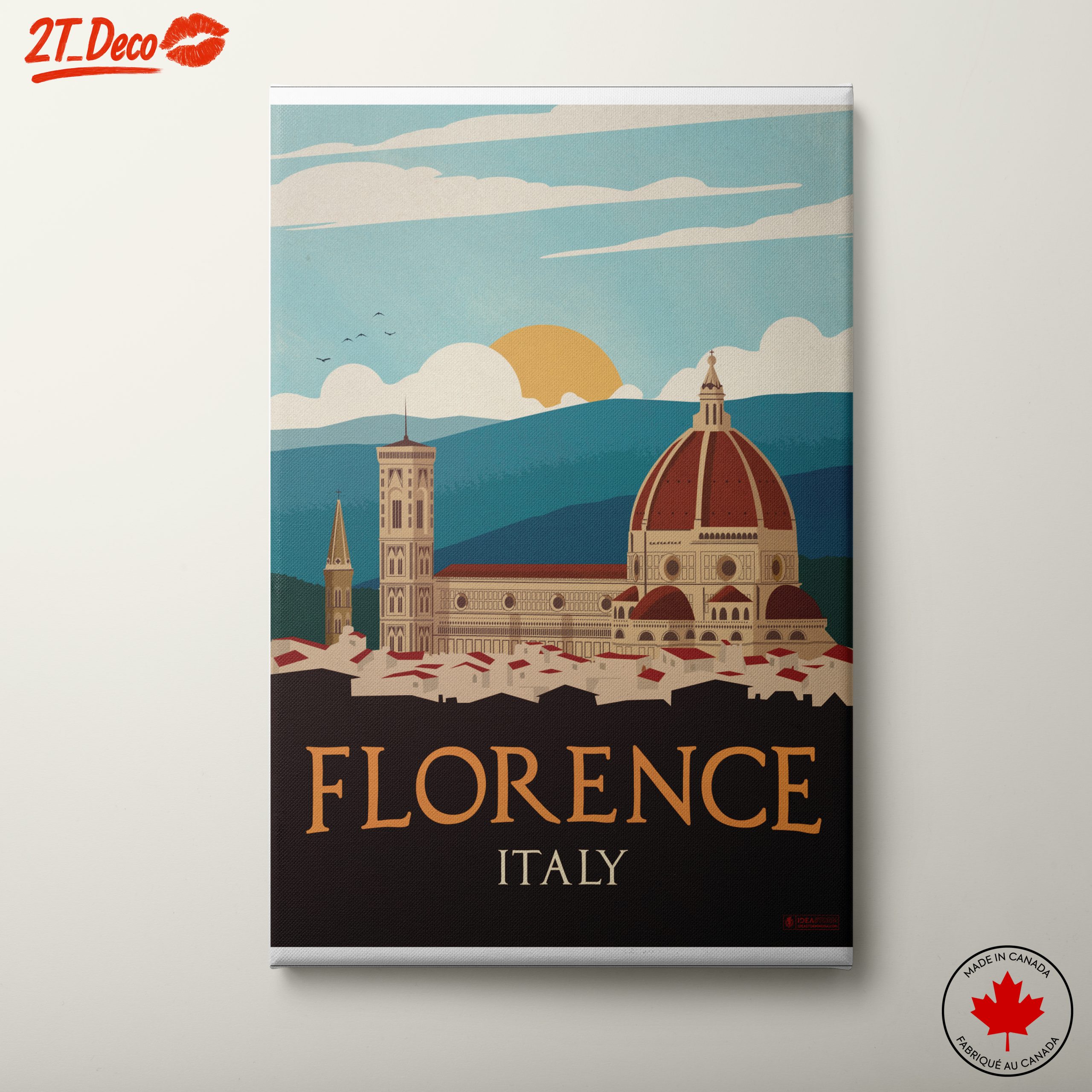 Stunning Italian City Landscape of Florence
