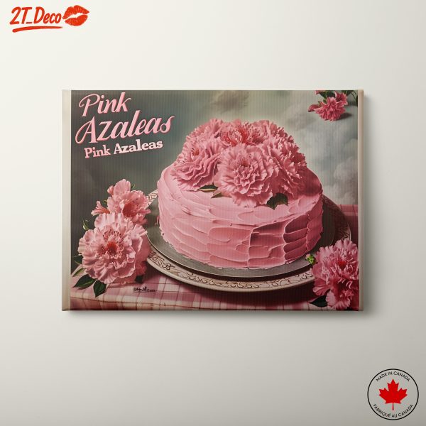 Elegant Floral Cake Artwork