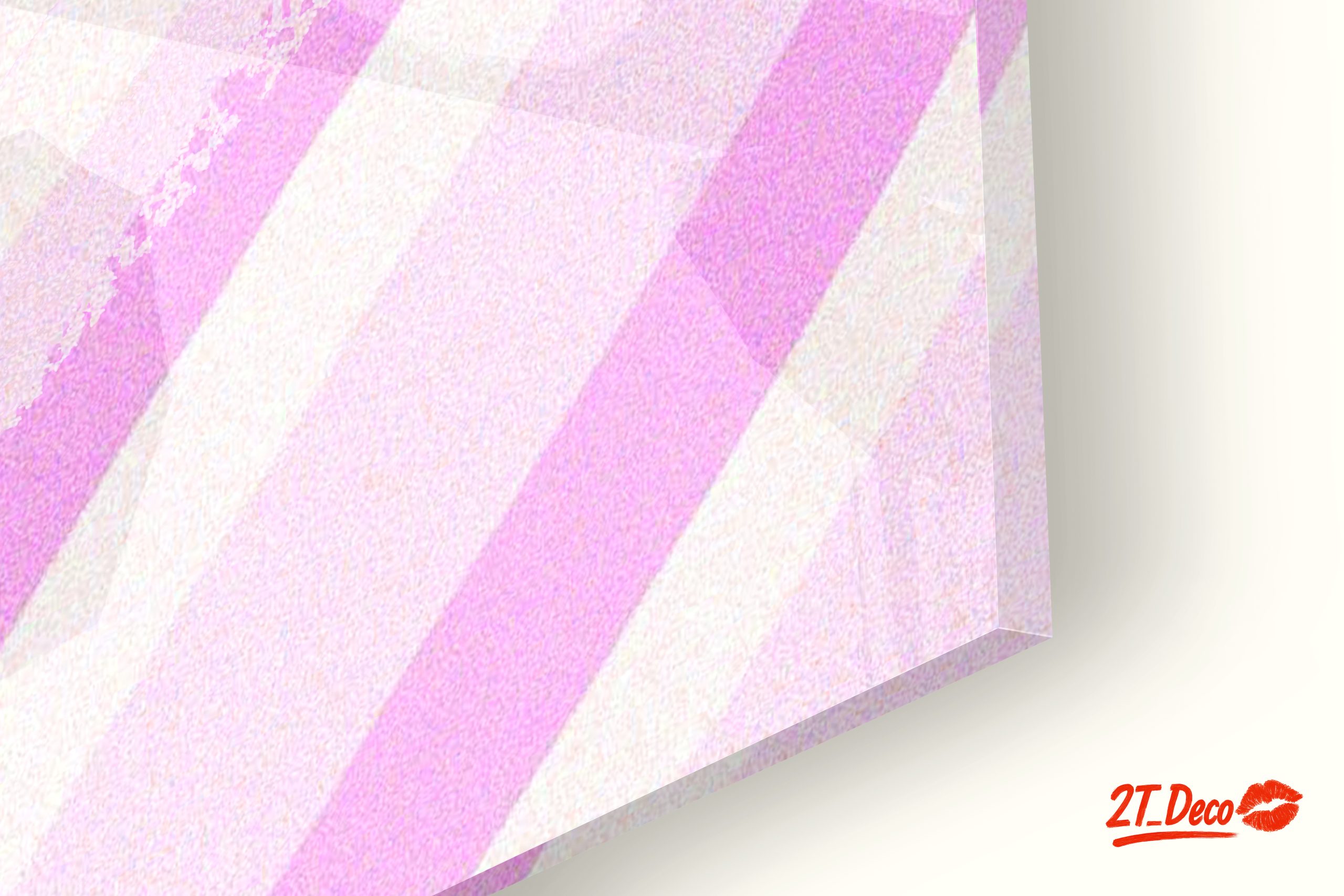 Gradient Heart Artwork in Soft Pink Tones - Image 9