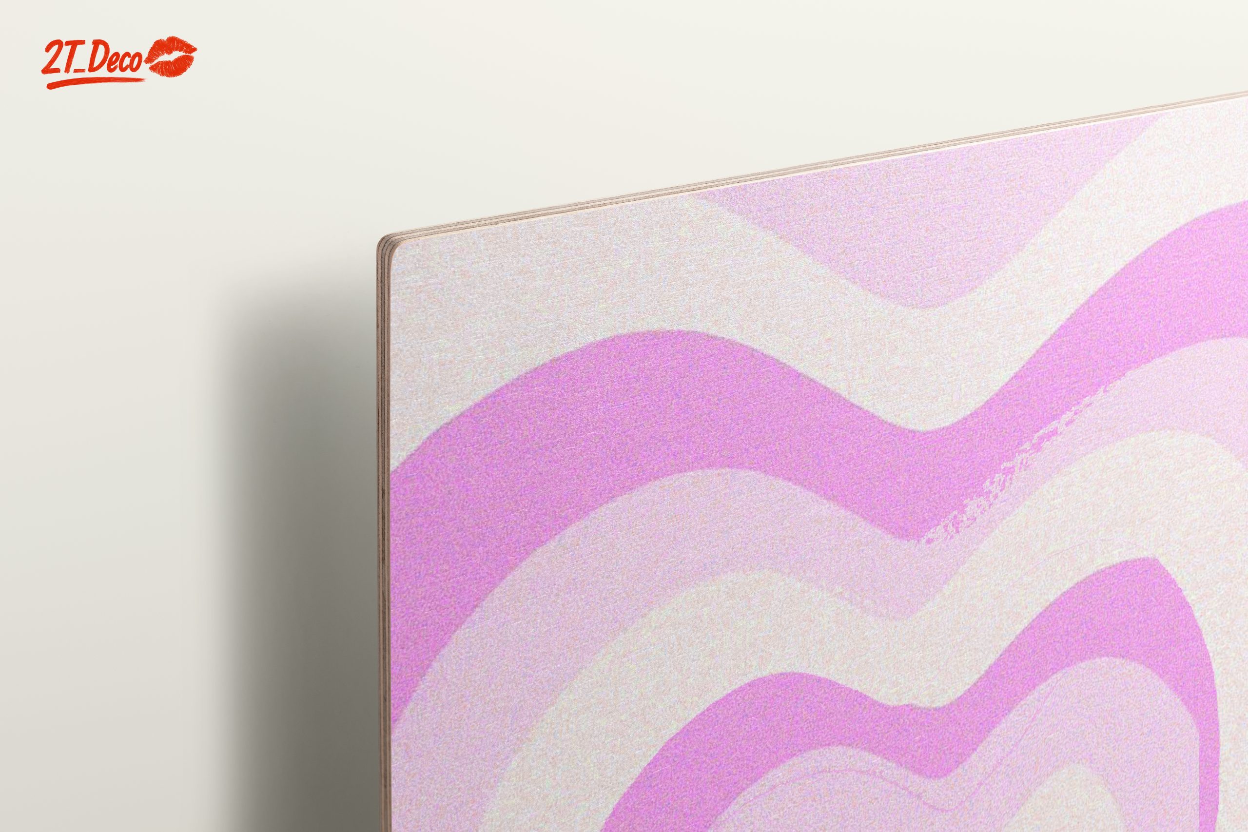 Gradient Heart Artwork in Soft Pink Tones - Image 15