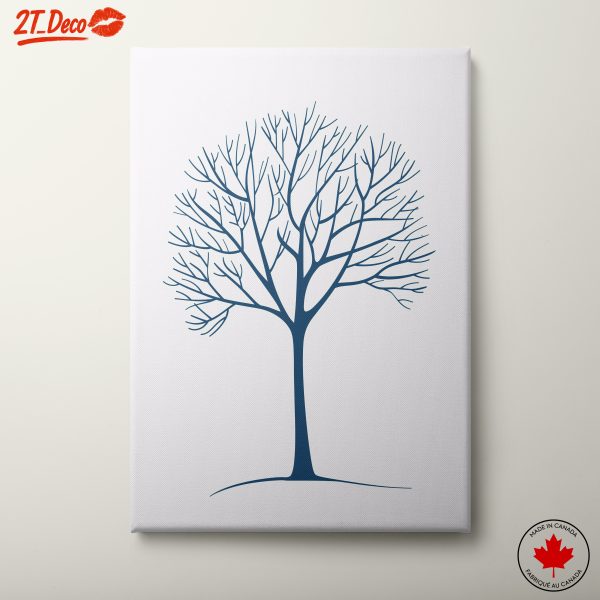 Elegant Minimalist Tree Design Art