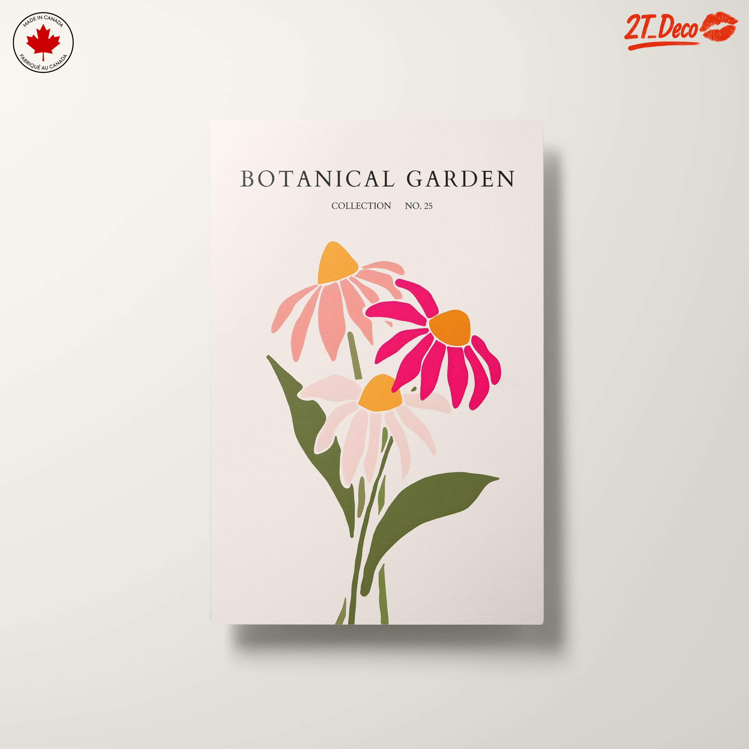 Stylized Floral Artwork in Botanical Garden Collection - Image 10