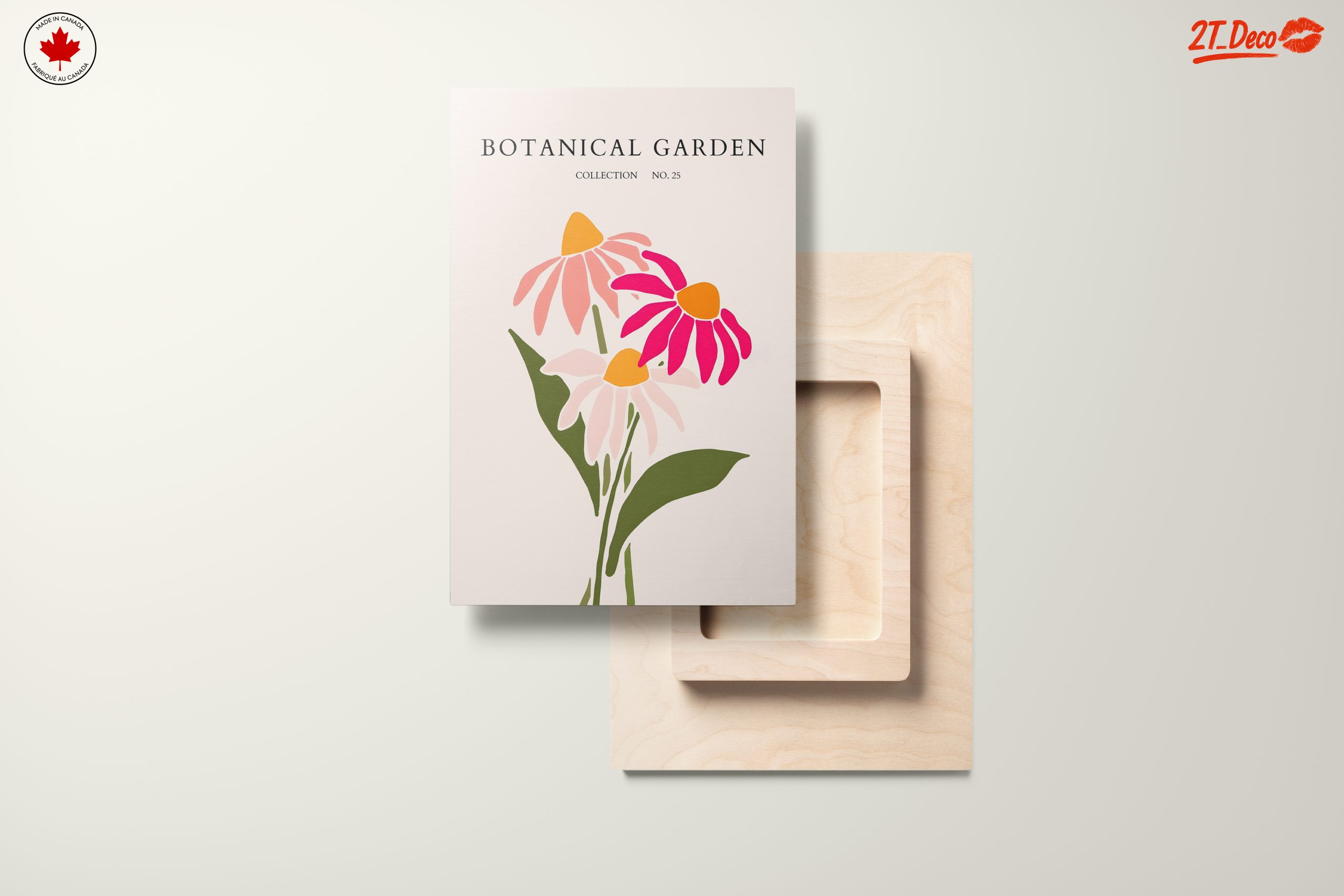 Stylized Floral Artwork in Botanical Garden Collection - Image 11