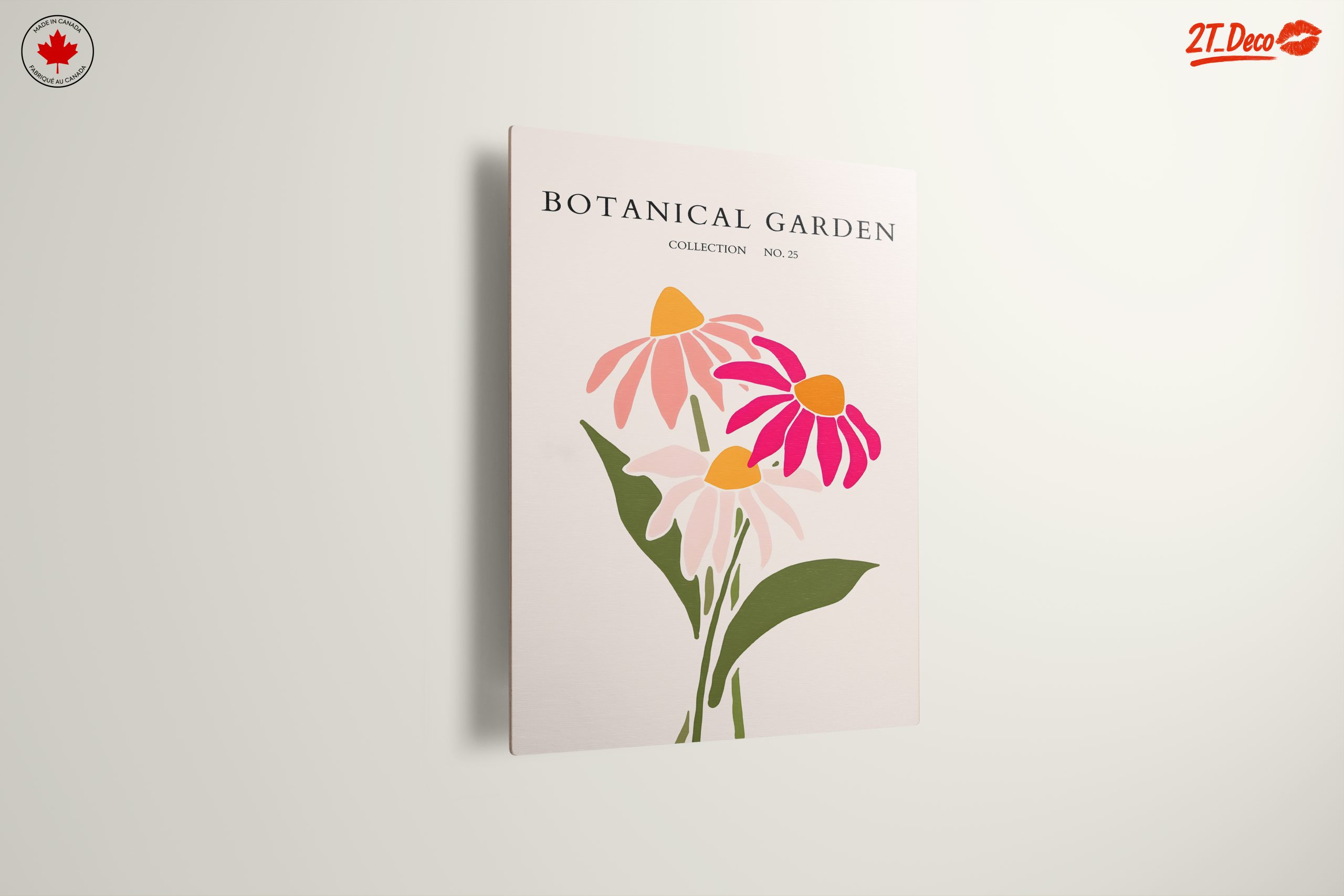 Stylized Floral Artwork in Botanical Garden Collection - Image 13