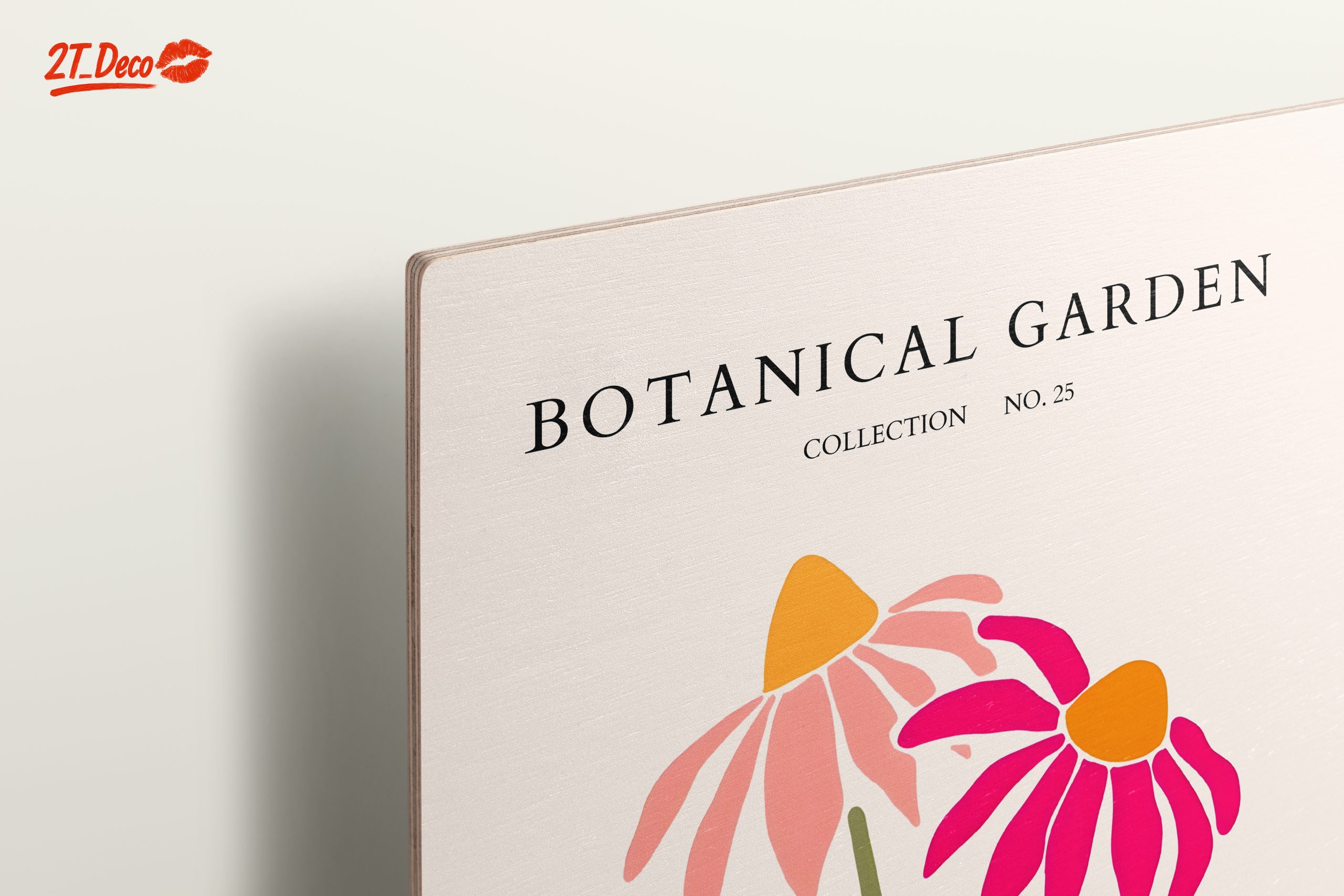 Stylized Floral Artwork in Botanical Garden Collection - Image 15