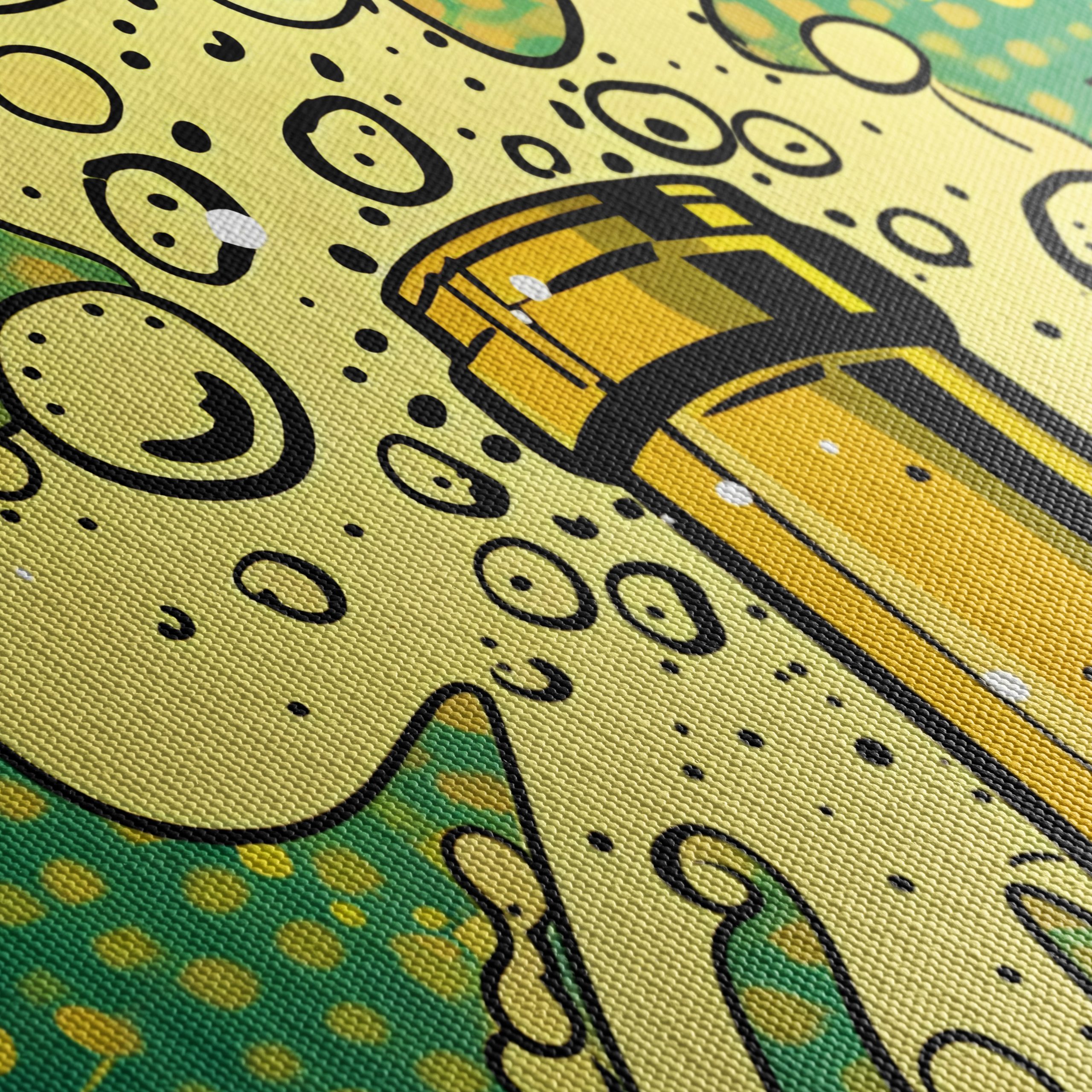 Dynamic Pop Art of a Champagne Bottle - Image 5