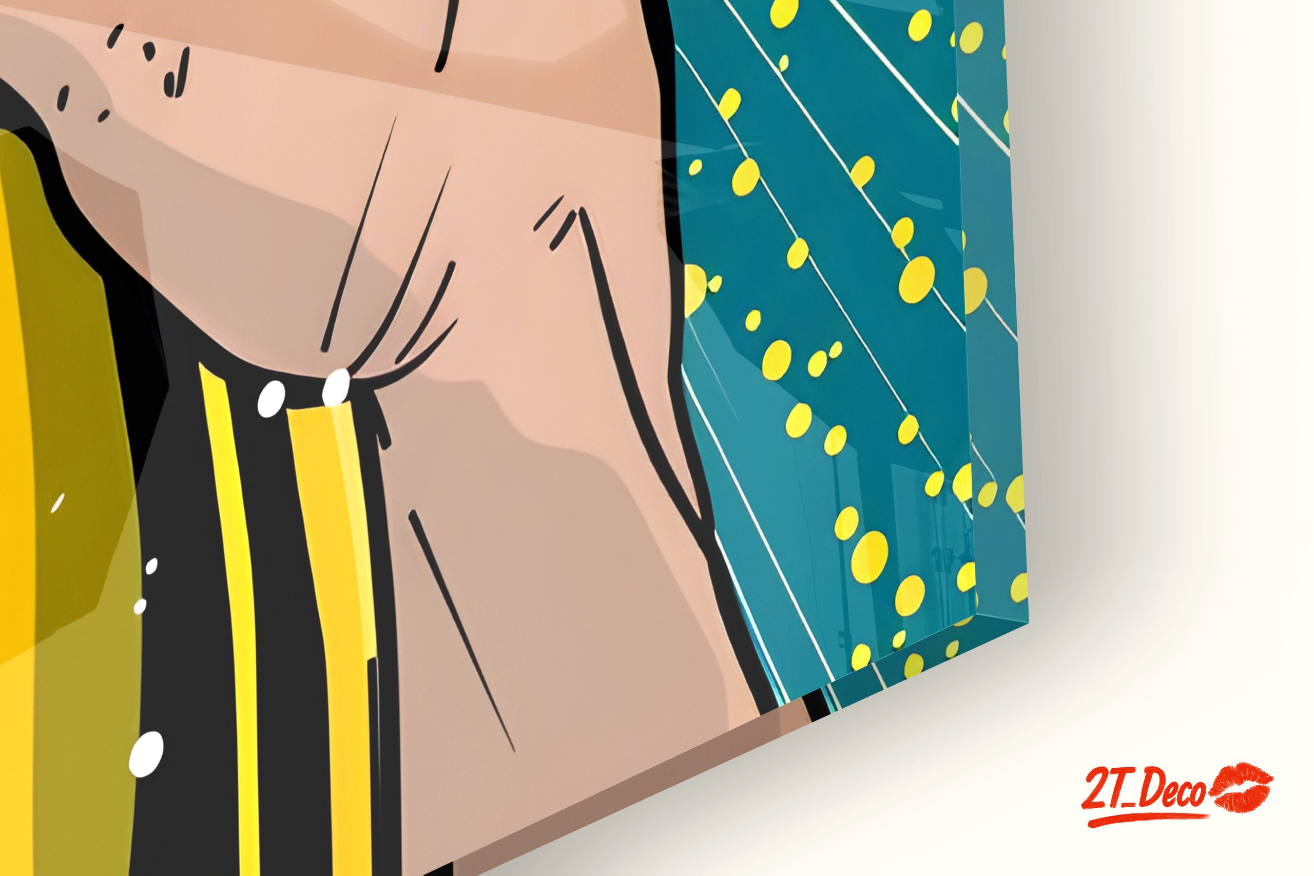 Dynamic Pop Art of a Champagne Bottle - Image 9