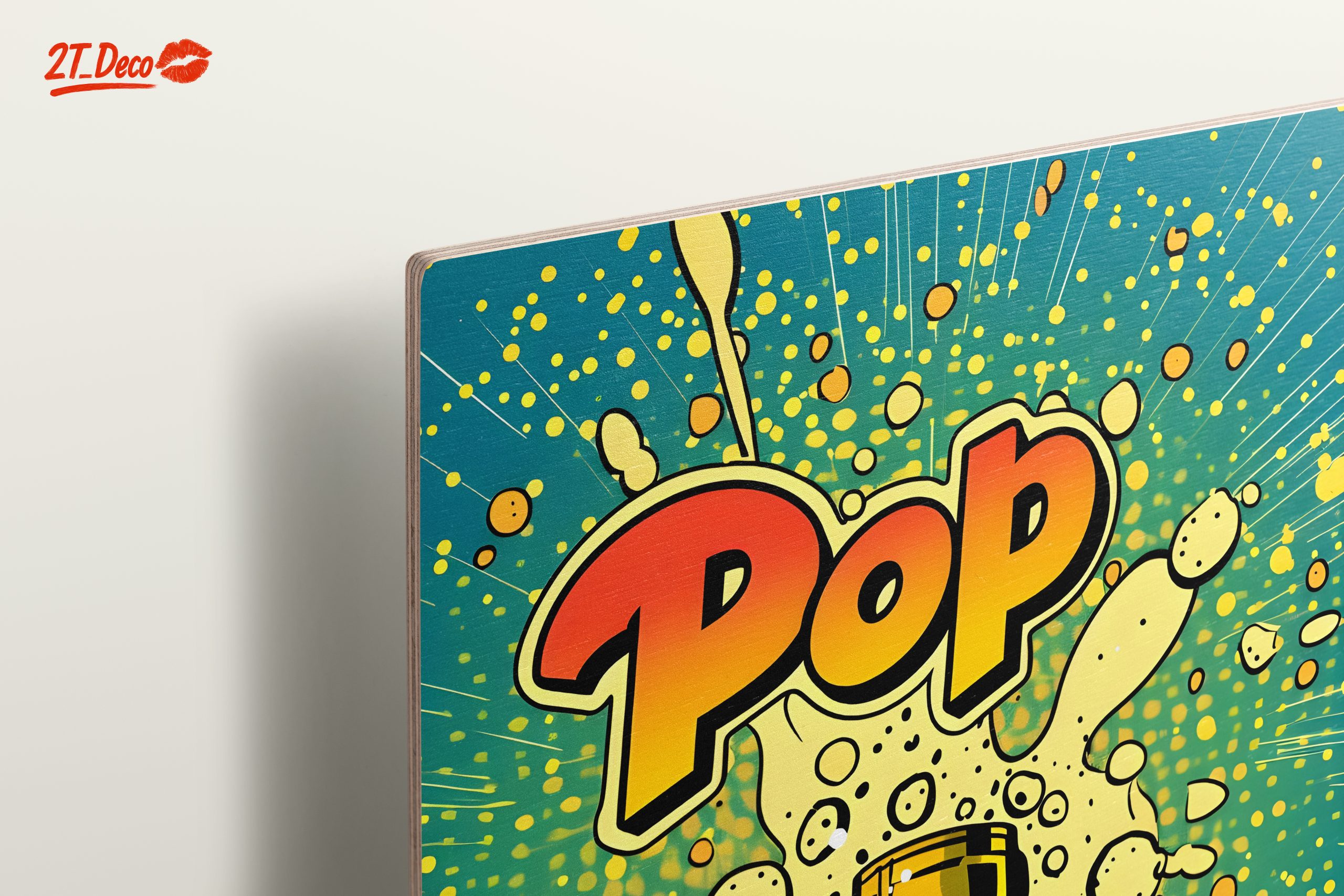 Dynamic Pop Art of a Champagne Bottle - Image 15