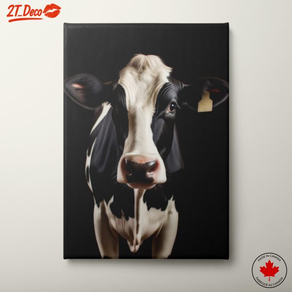 Majestic Cow Portrait