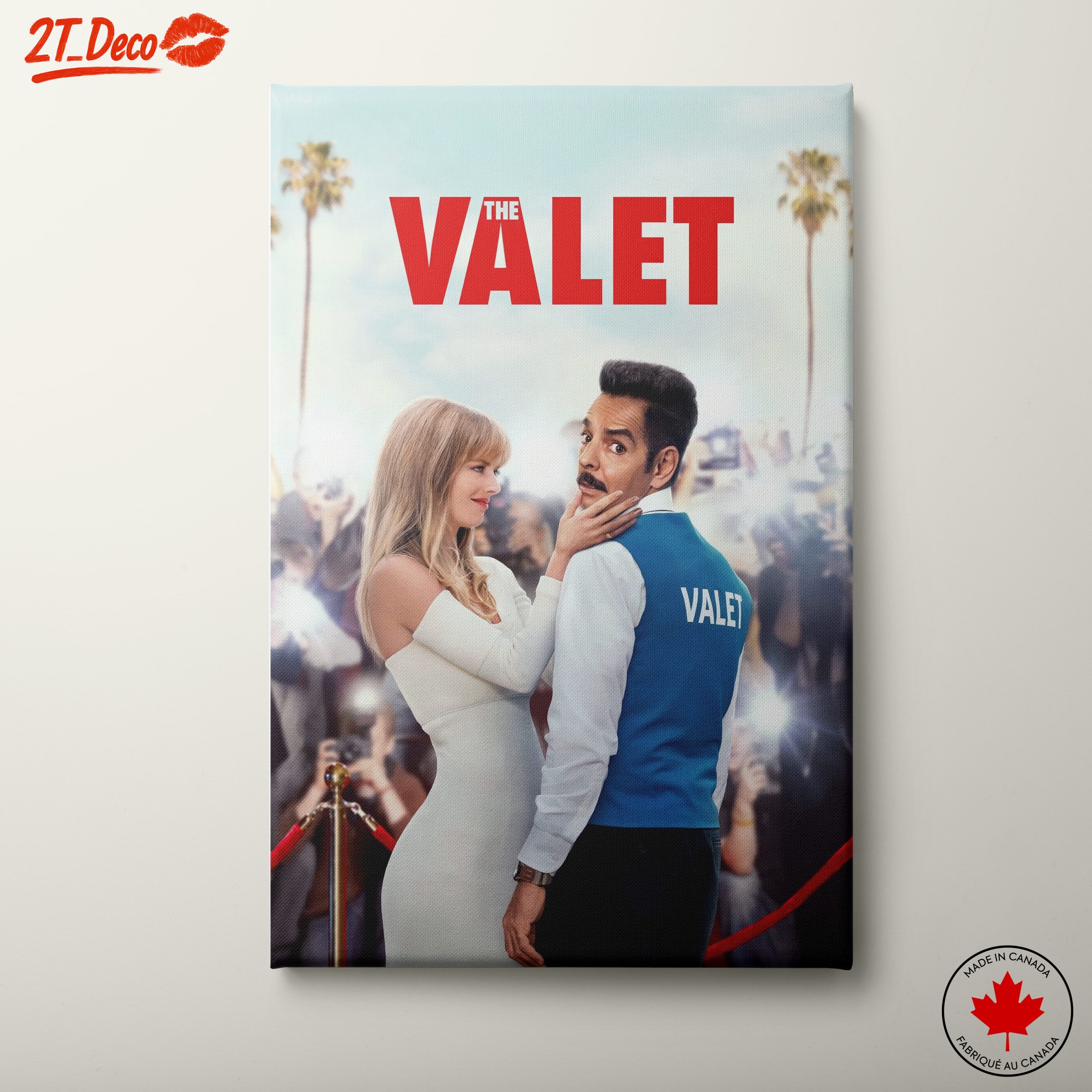 Charming Romantic Comedy Scene Art