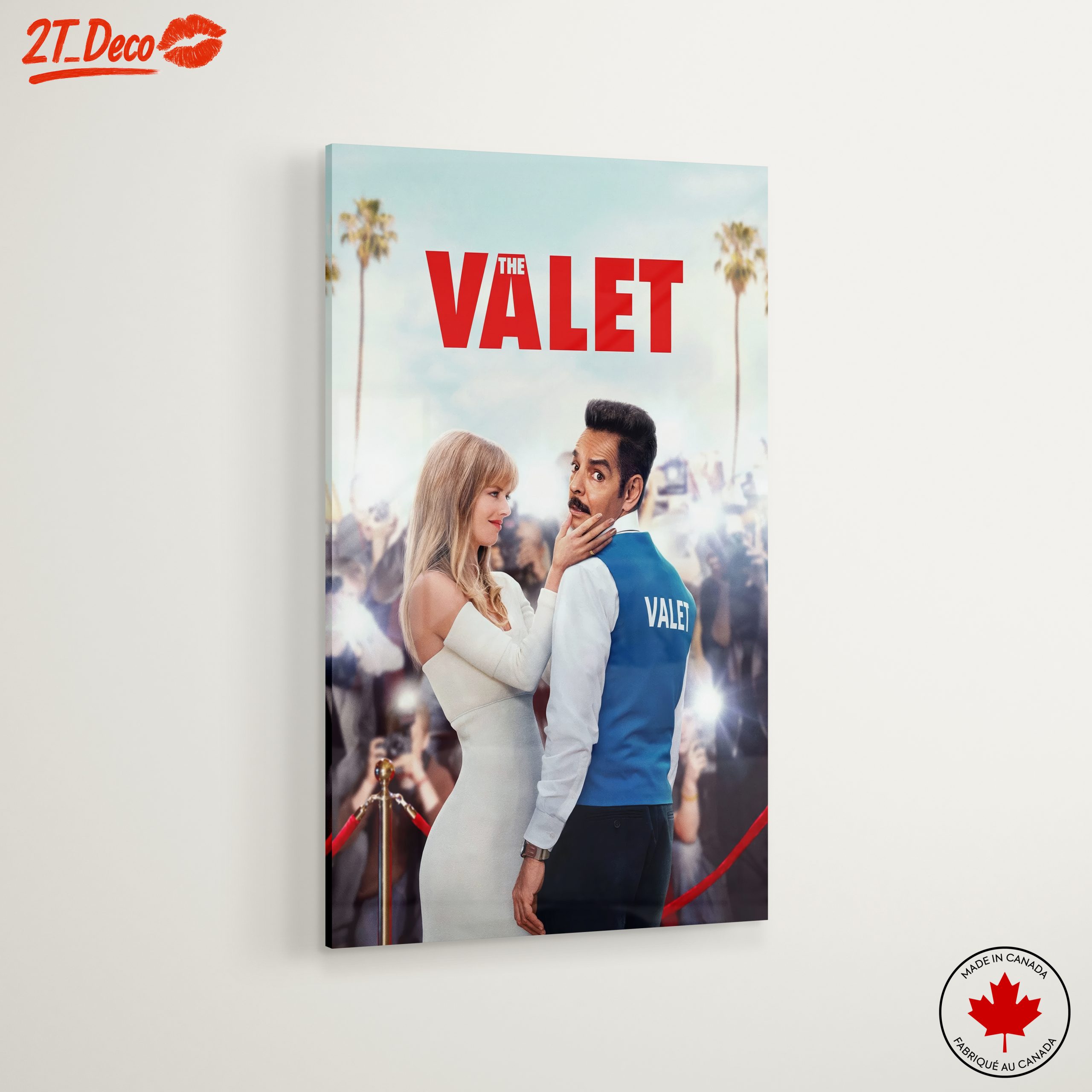 Charming Romantic Comedy Scene Art - Image 6