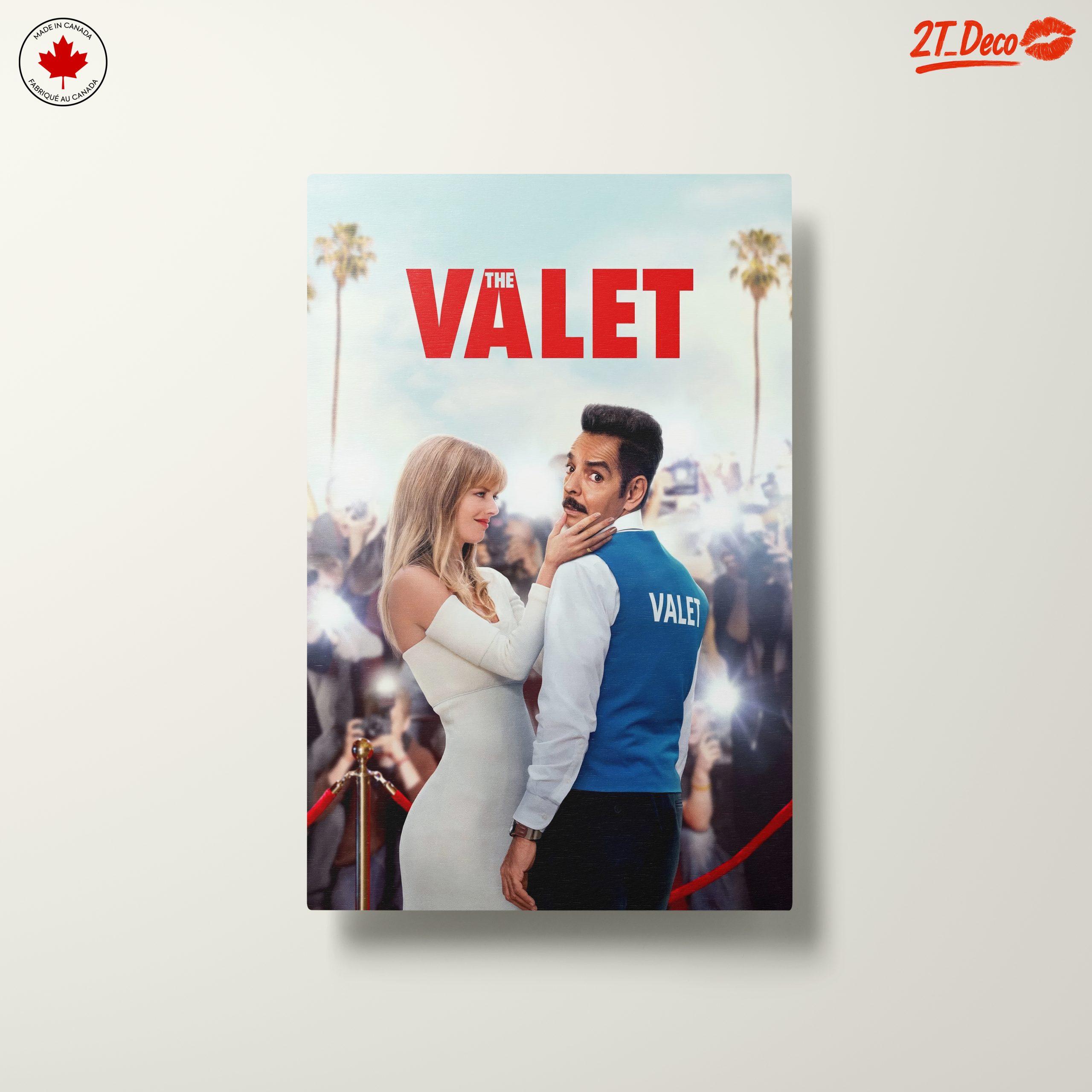 Charming Romantic Comedy Scene Art - Image 10