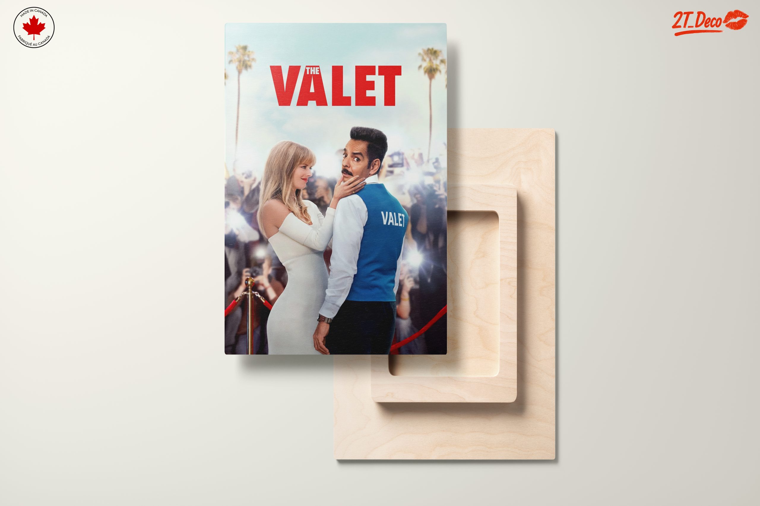 Charming Romantic Comedy Scene Art - Image 11