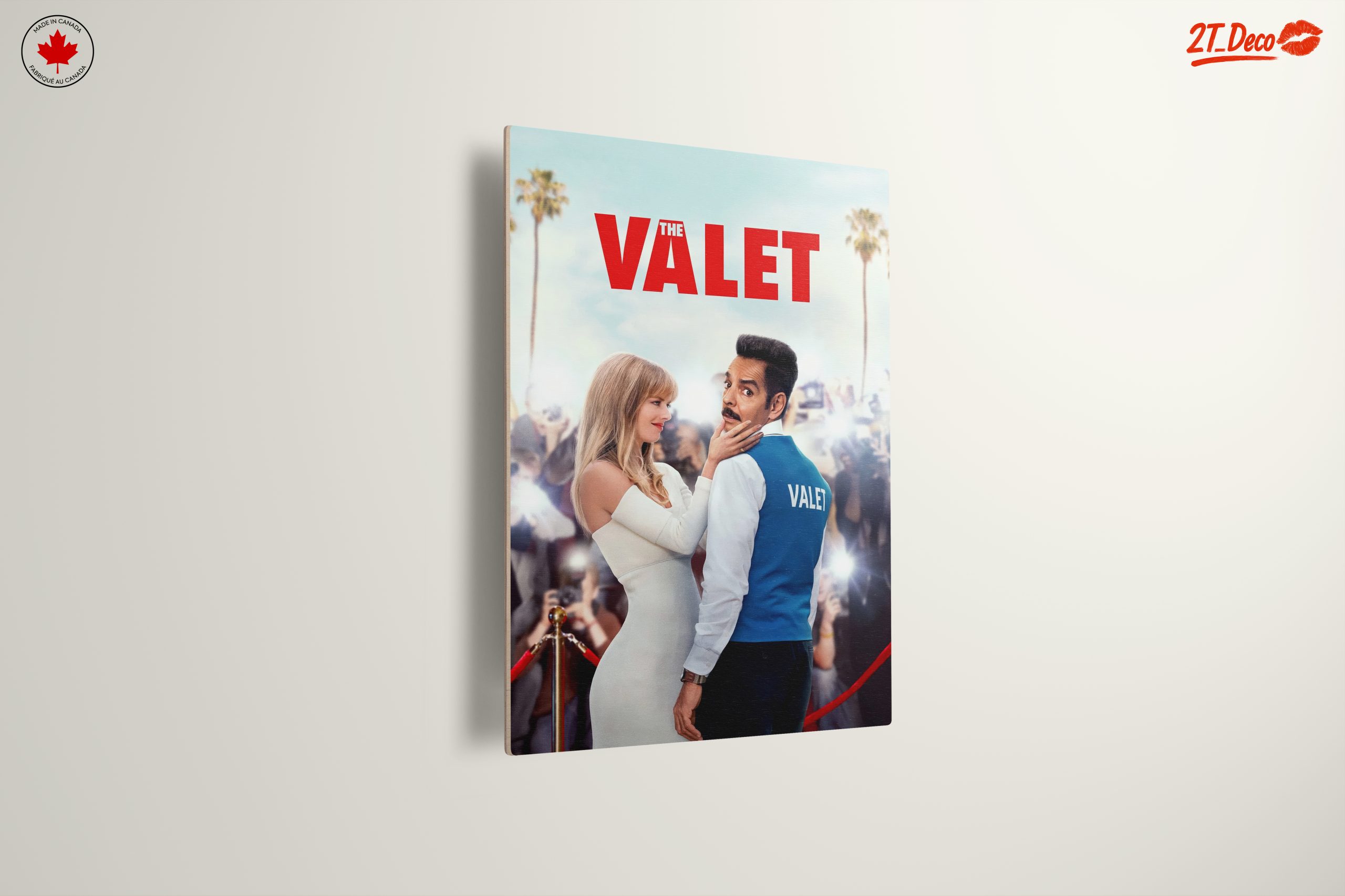 Charming Romantic Comedy Scene Art - Image 13