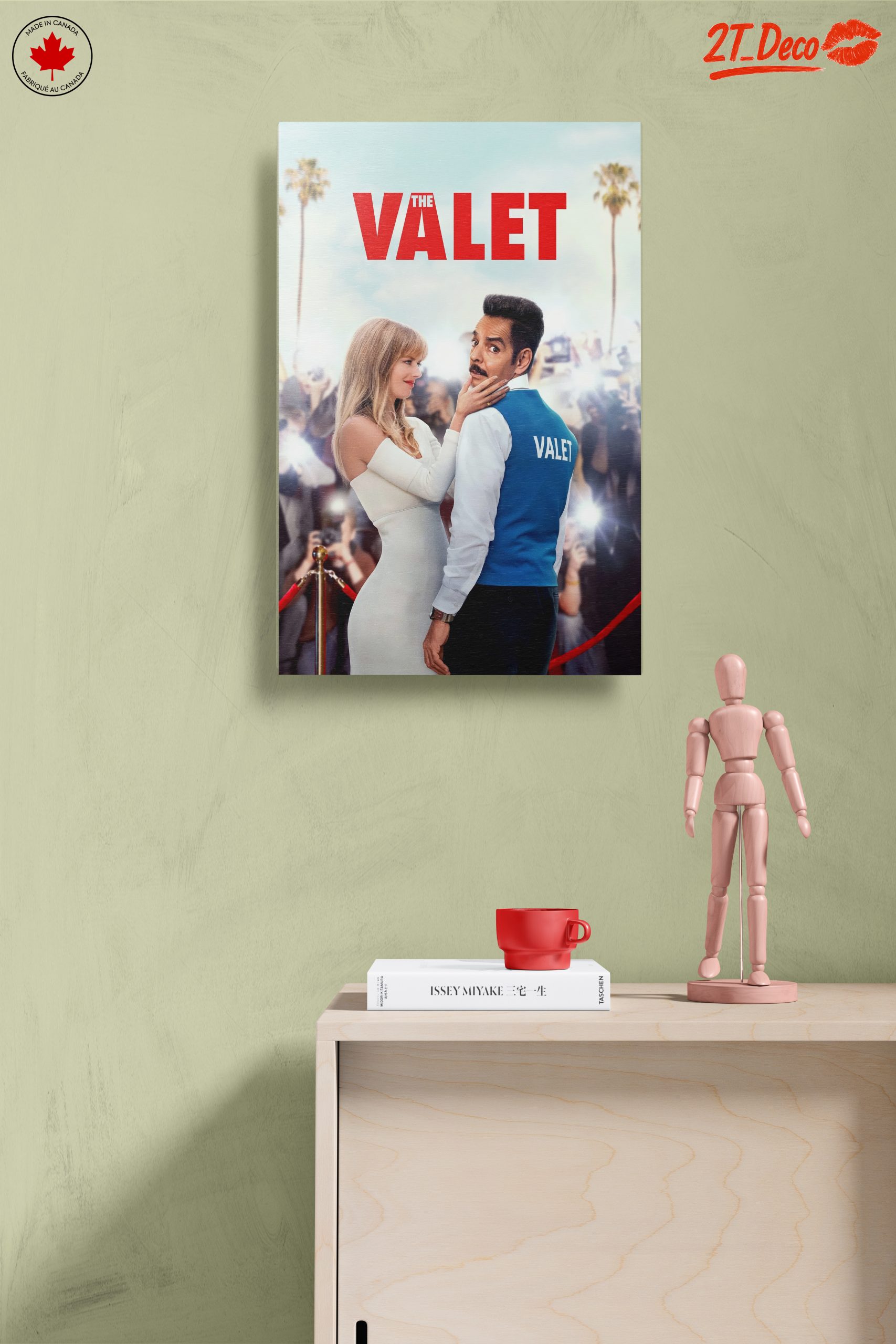 Charming Romantic Comedy Scene Art - Image 14