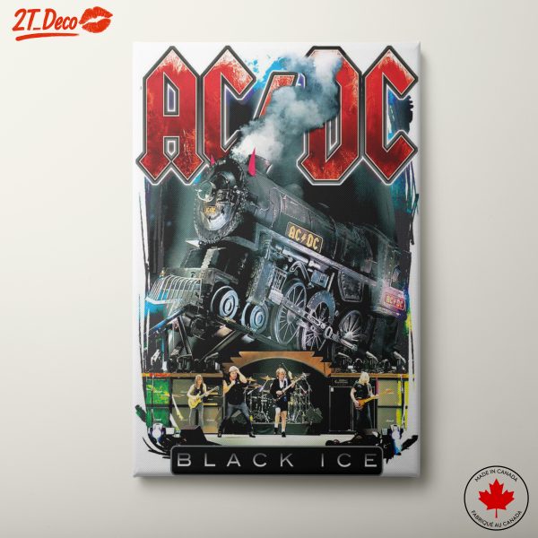 AC/DC Concert Scene Wall Art