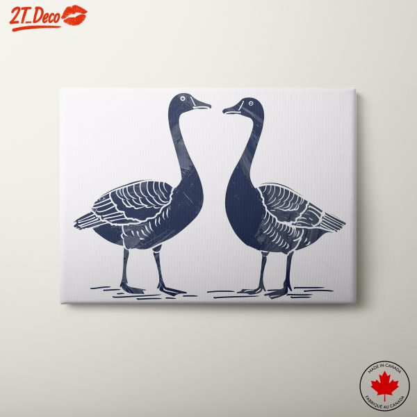 Stylized Geese Art for Your Space