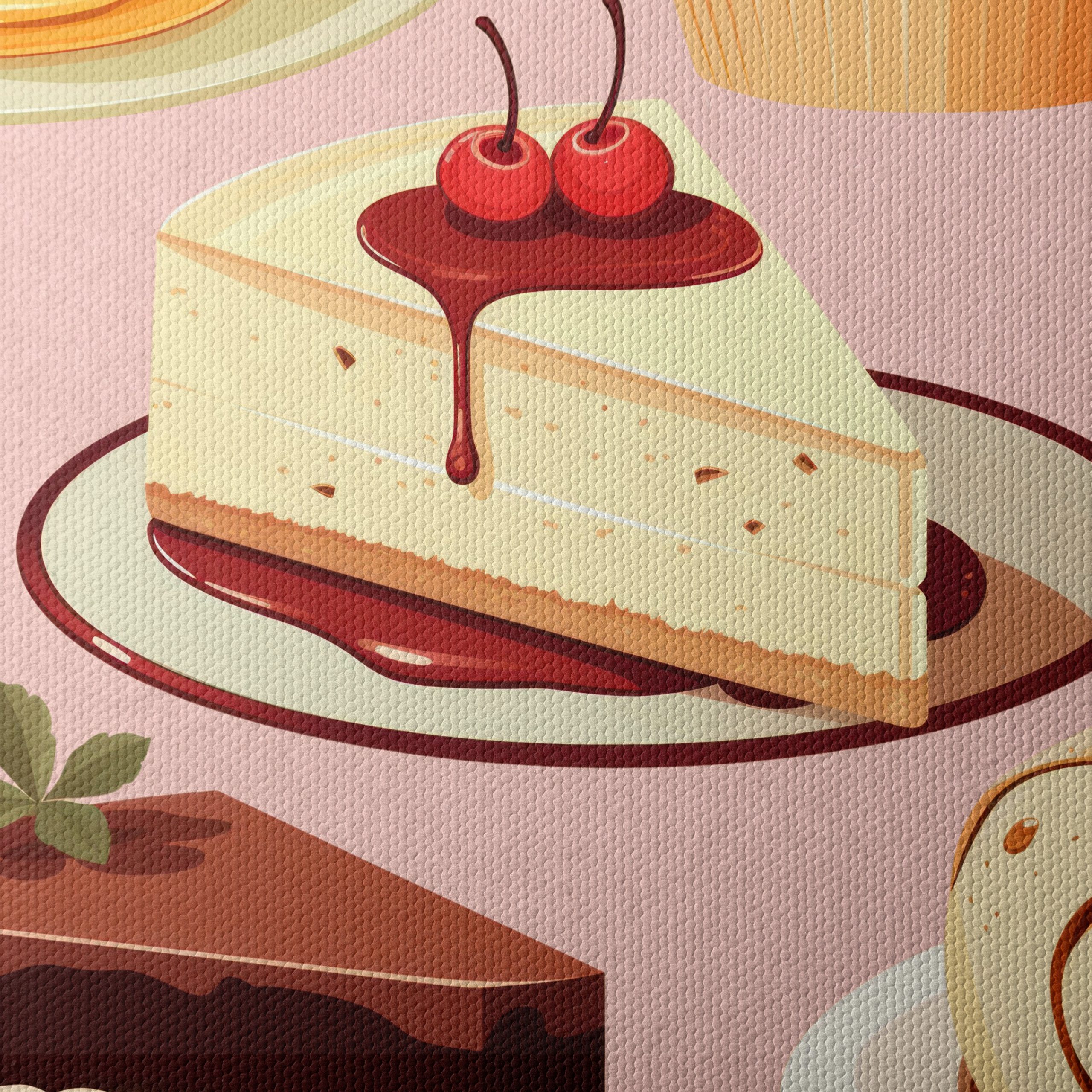 Delicious Abstract Food Art Poster - Image 4