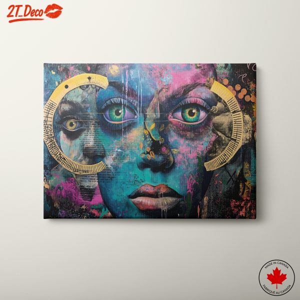 Contemporary Portrait With Vibrant Colors