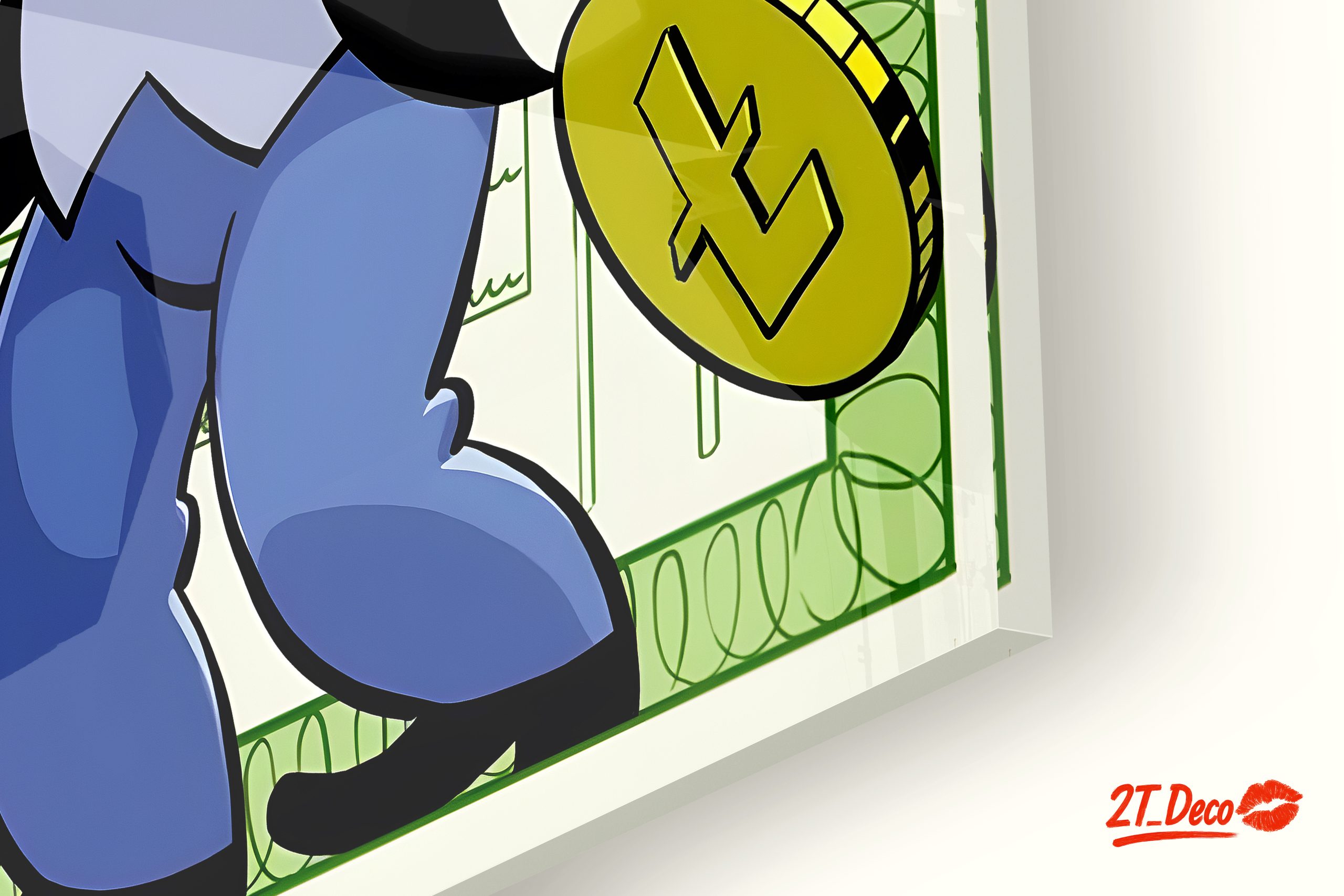 Playful Cryptocurrency Pop Art with Colorful Characters - Image 9