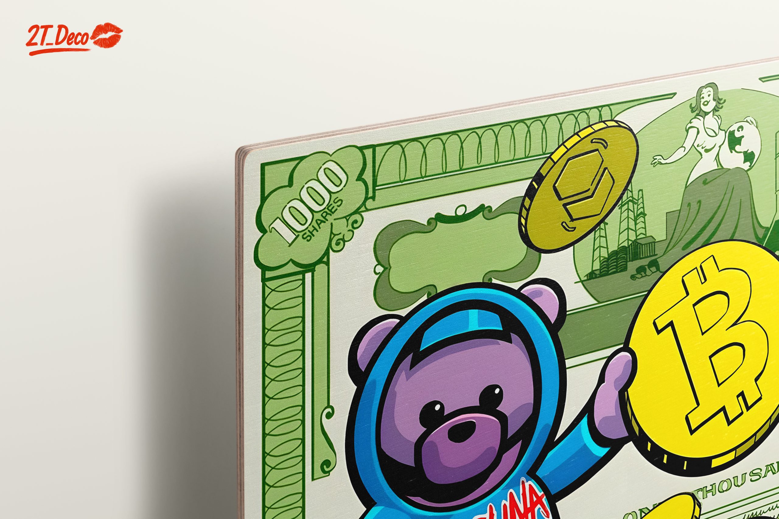 Playful Cryptocurrency Pop Art with Colorful Characters - Image 15