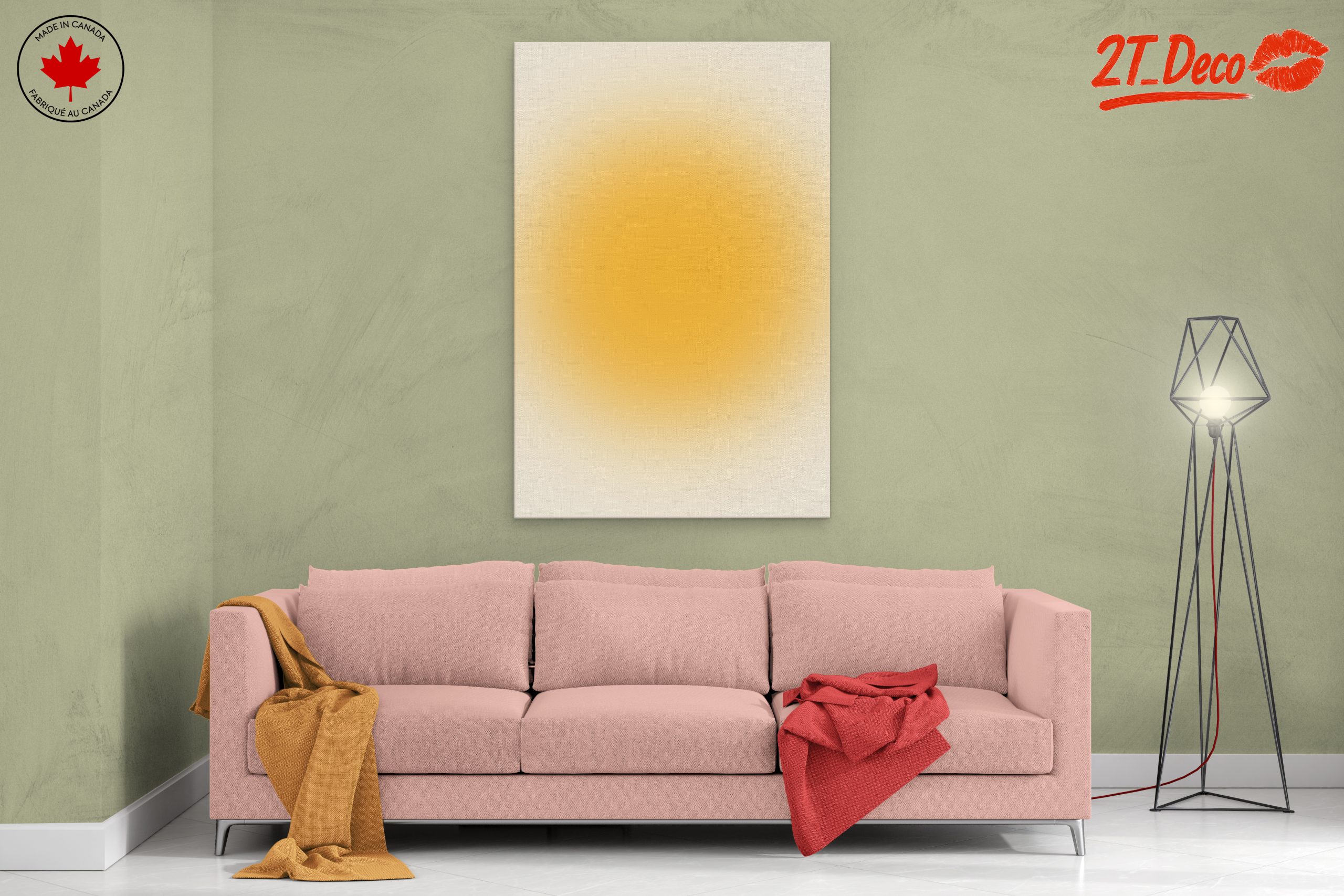 Elegant Gradient Abstract Design for Modern Spaces - Image 2