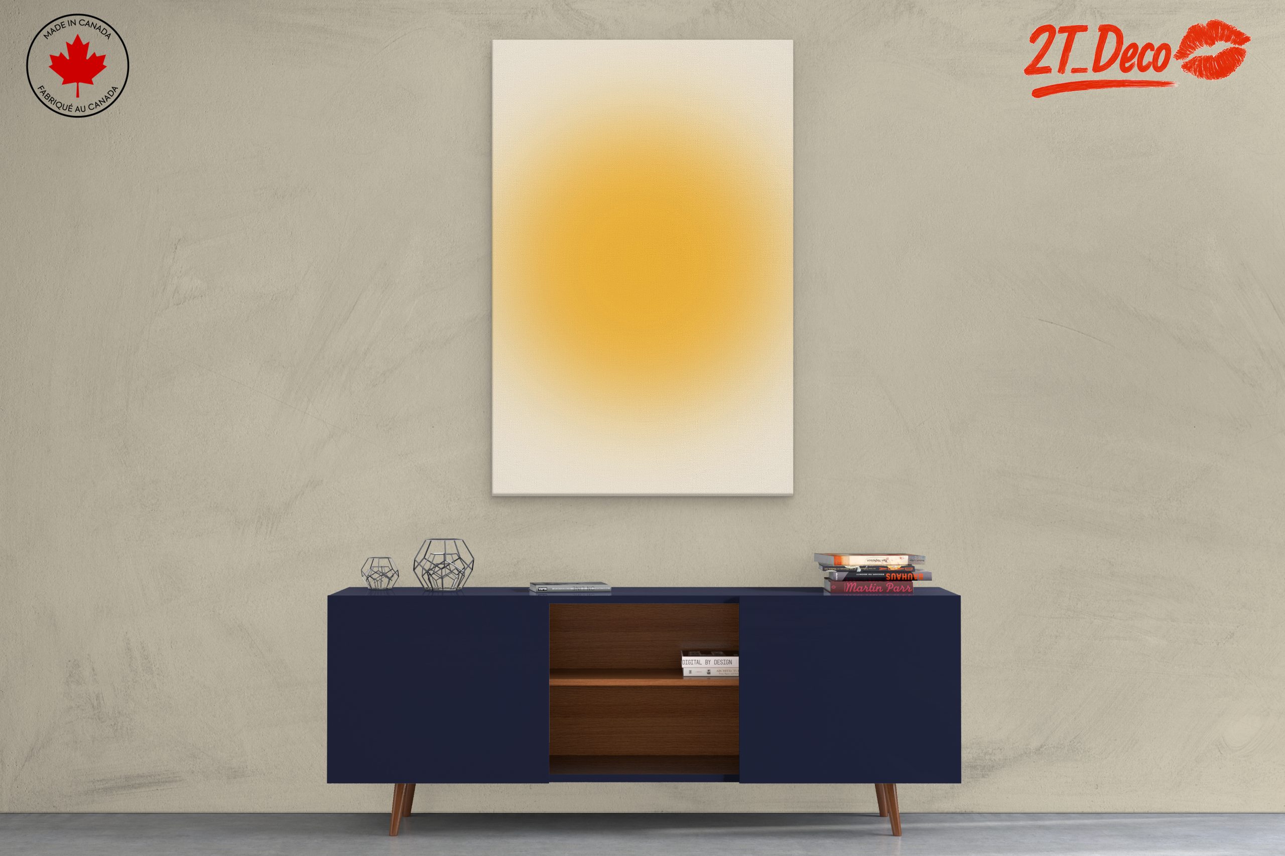 Elegant Gradient Abstract Design for Modern Spaces - Image 3