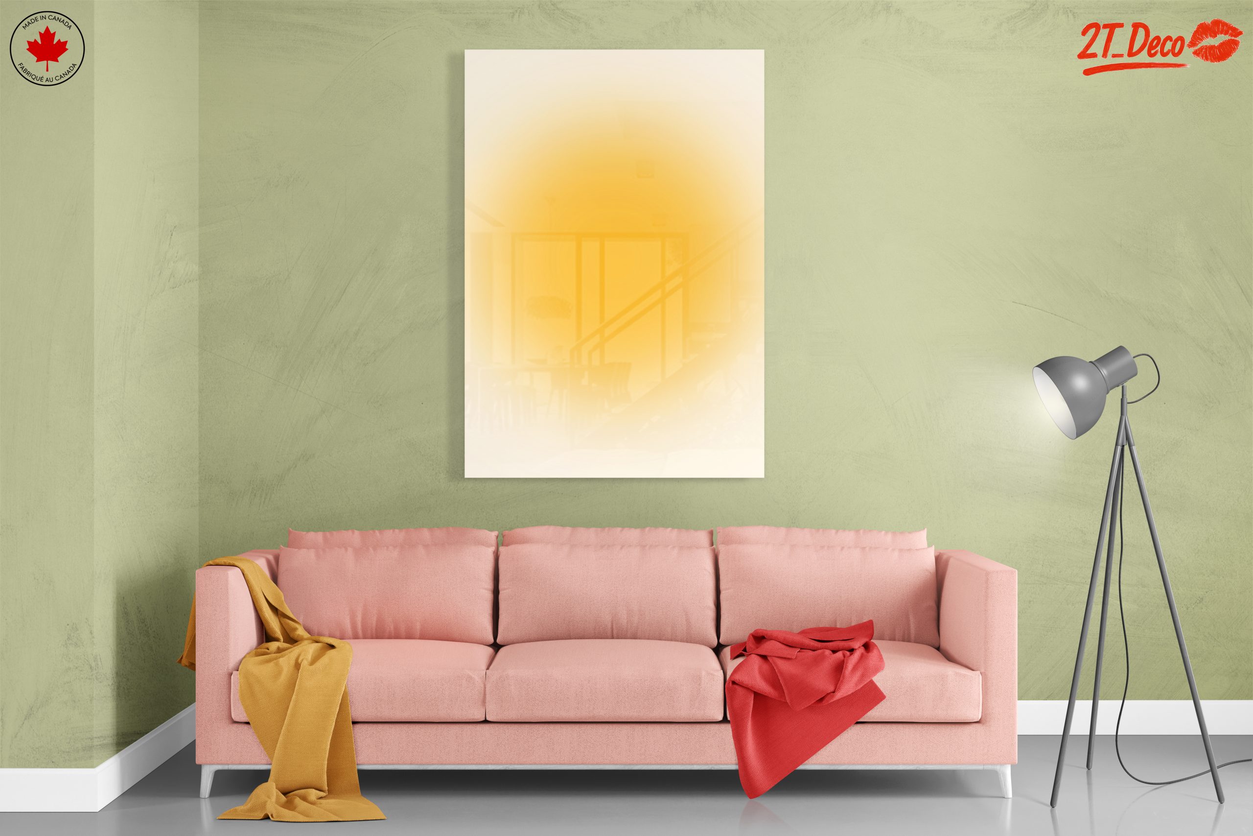 Elegant Gradient Abstract Design for Modern Spaces - Image 7
