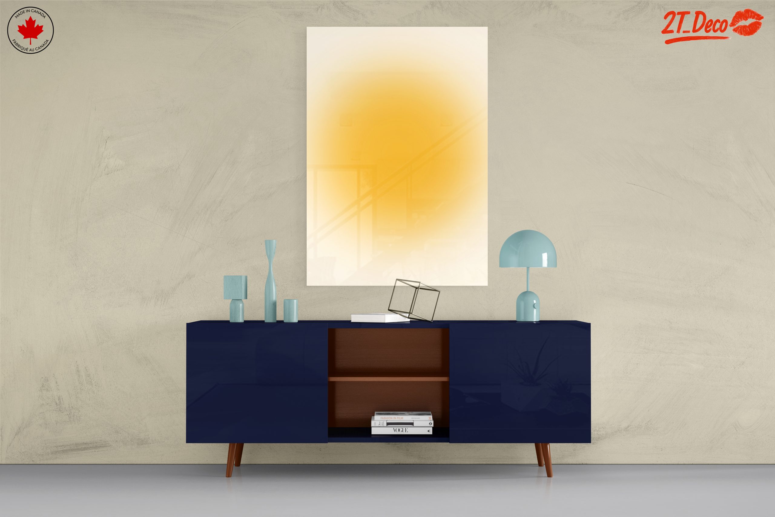 Elegant Gradient Abstract Design for Modern Spaces - Image 8