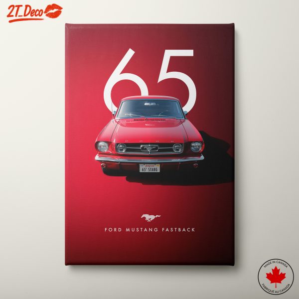 Classic 1965 Ford Mustang Artwork
